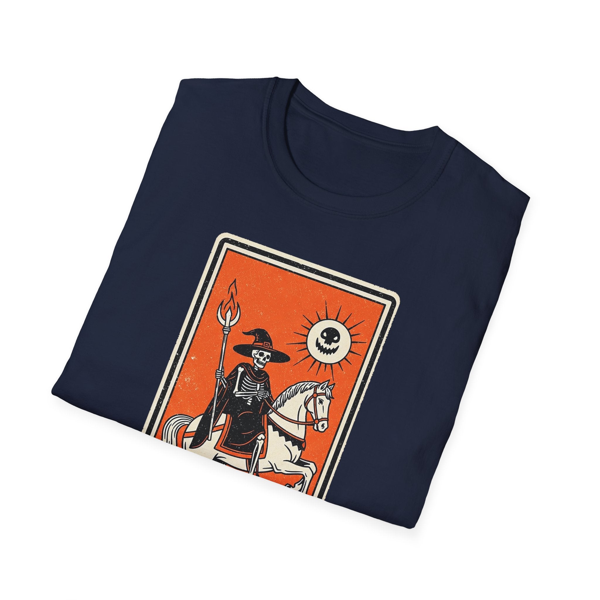 Death Tarot Card Unisex Softstyle T-Shirt
