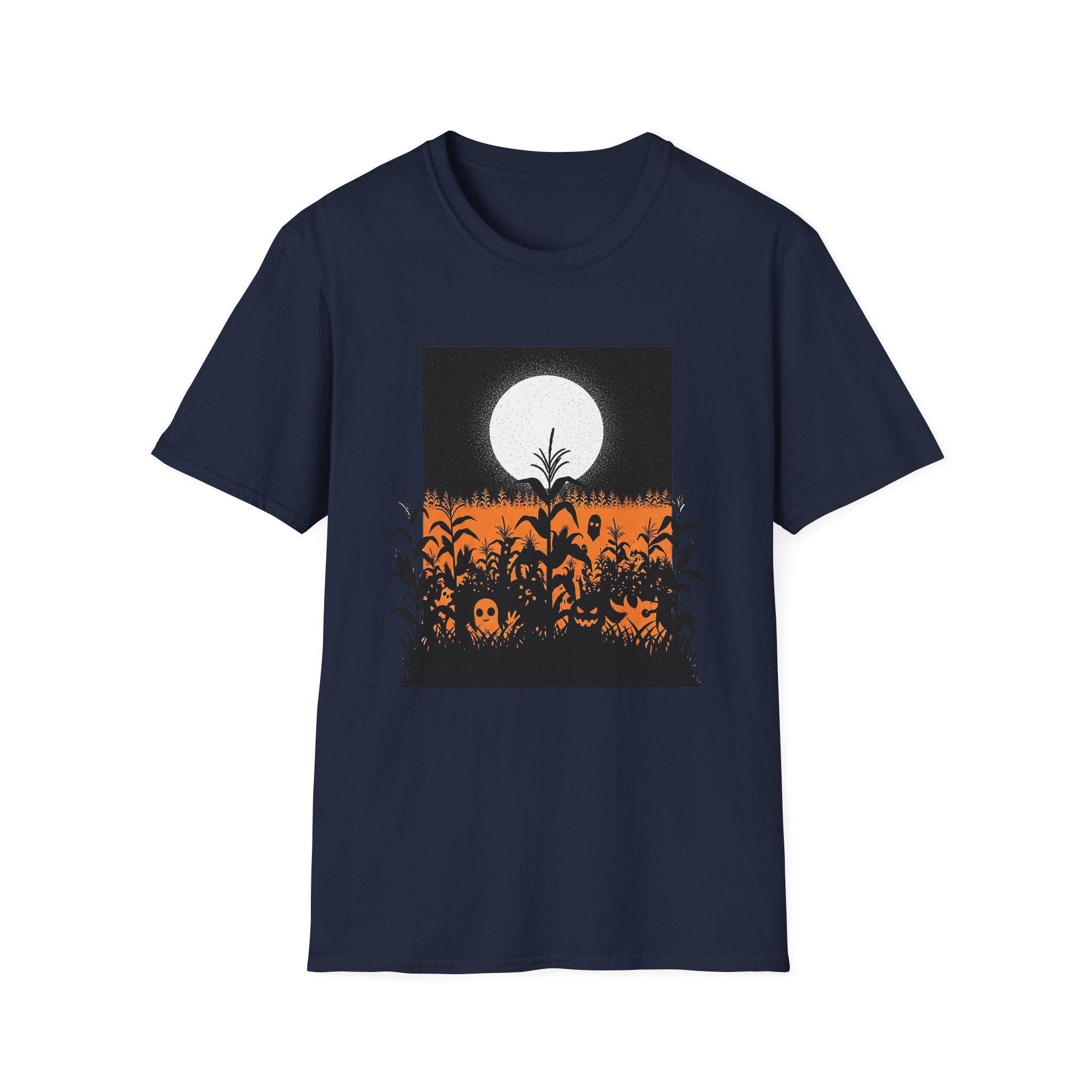 Halloween Moonlit Cornfield T-Shirt