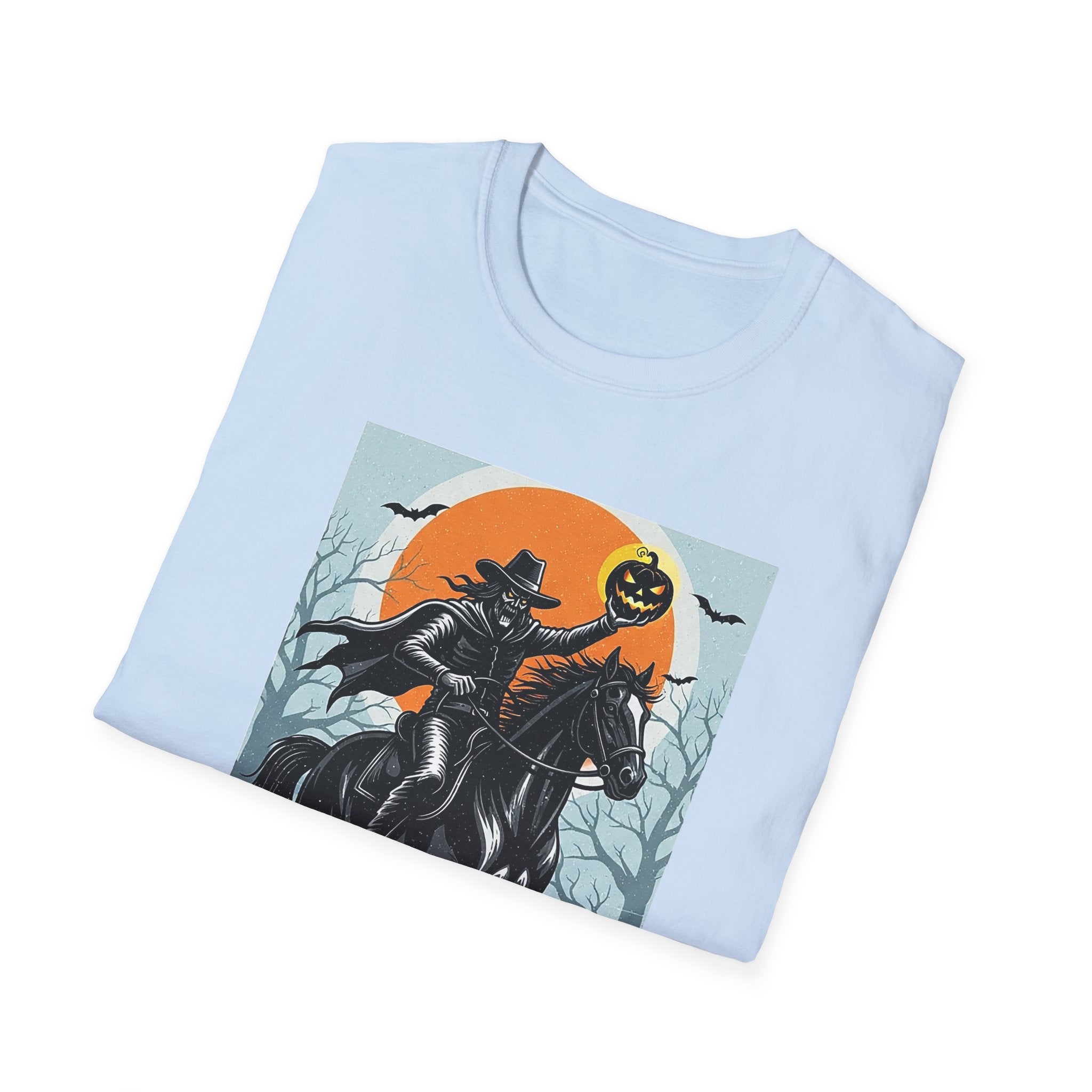 Halloween Witch Riding Horse T-Shirt
