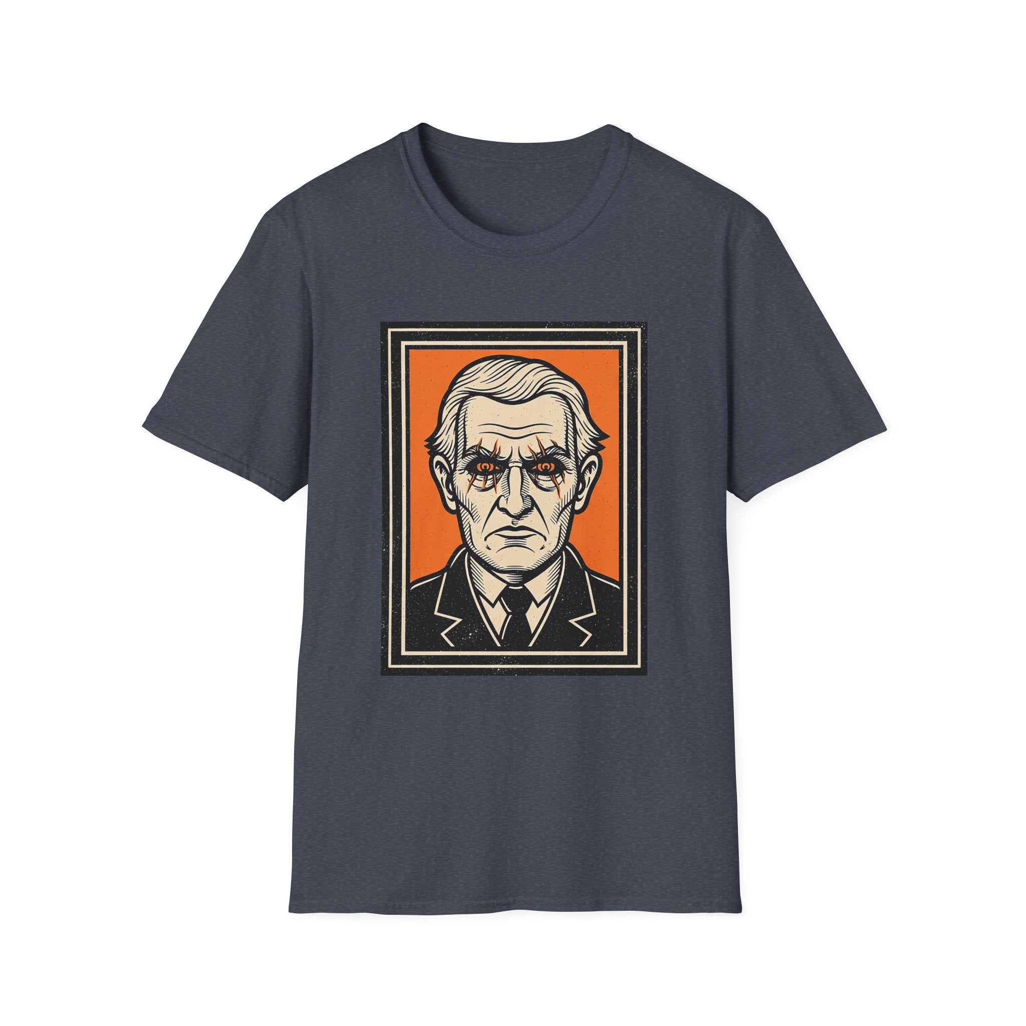 Vintage-Inspired Graphic T-Shirt with Retro Portrait