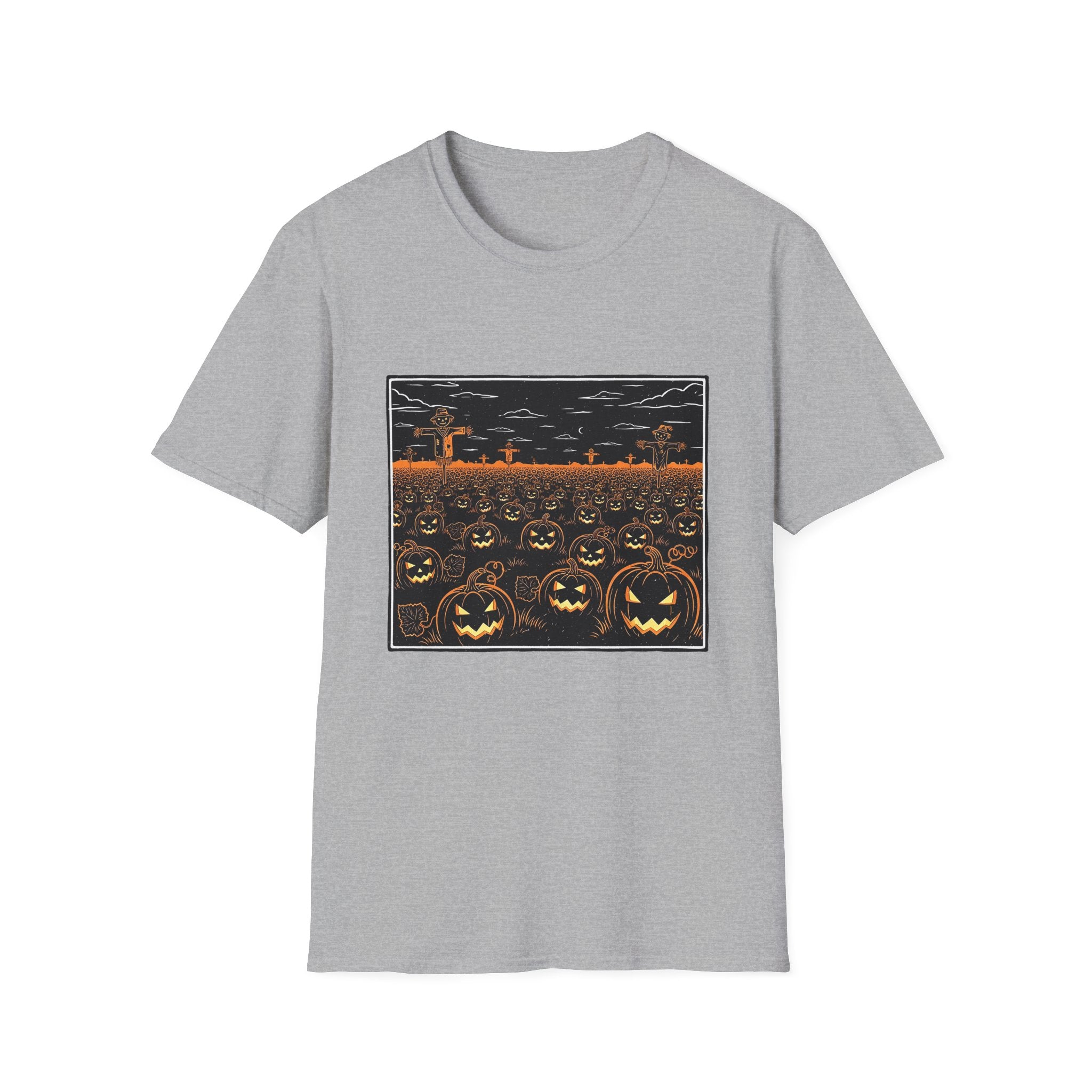 Halloween Pumpkin Graveyard T-Shirt