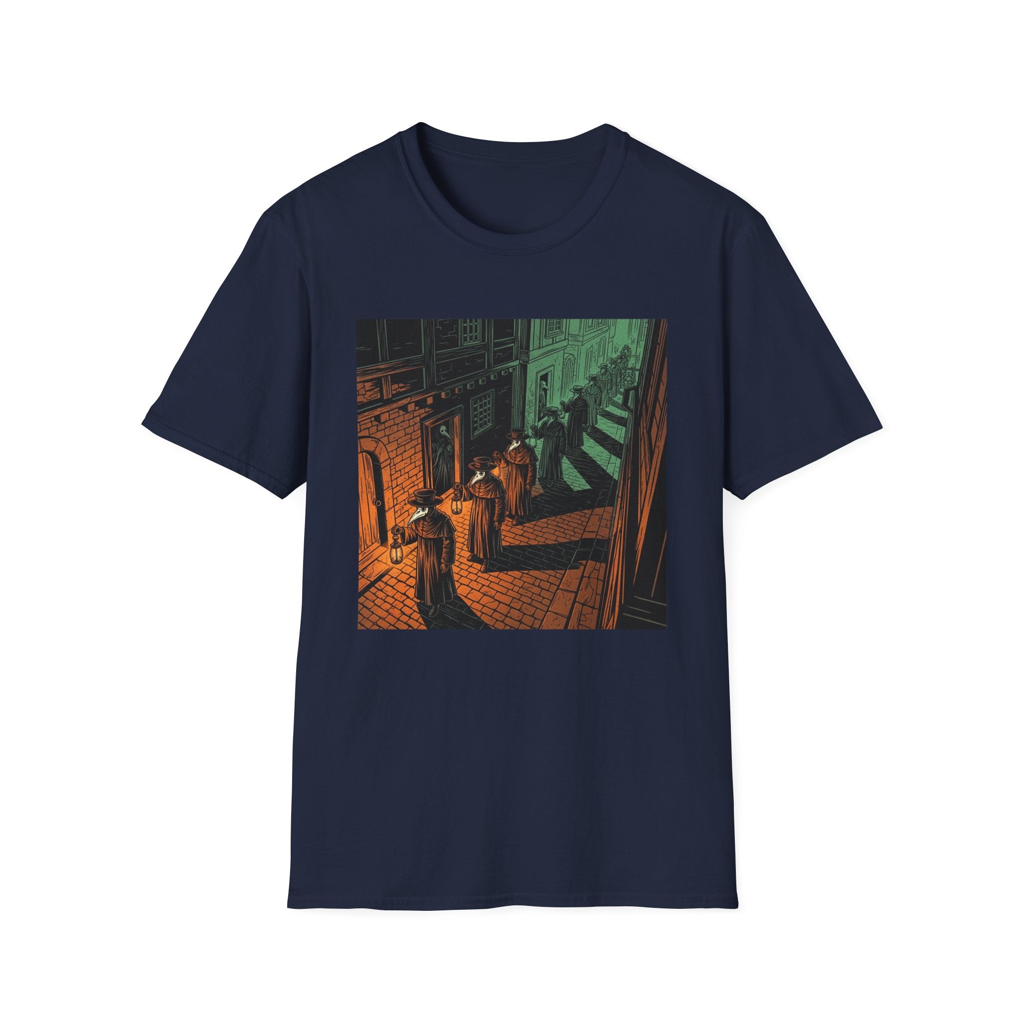Street Art Themed Unisex Softstyle T-Shirt