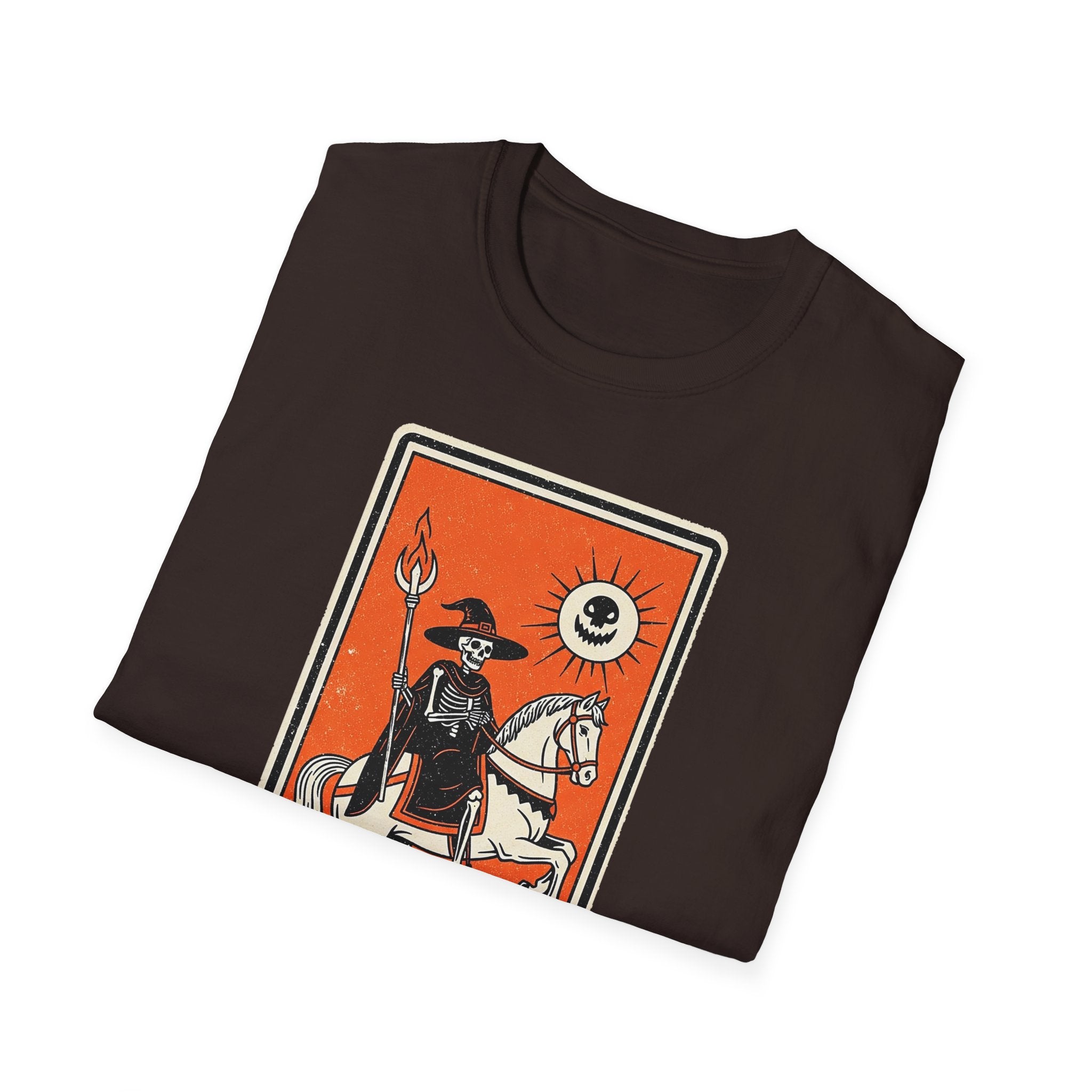 Death Tarot Card Unisex Softstyle T-Shirt