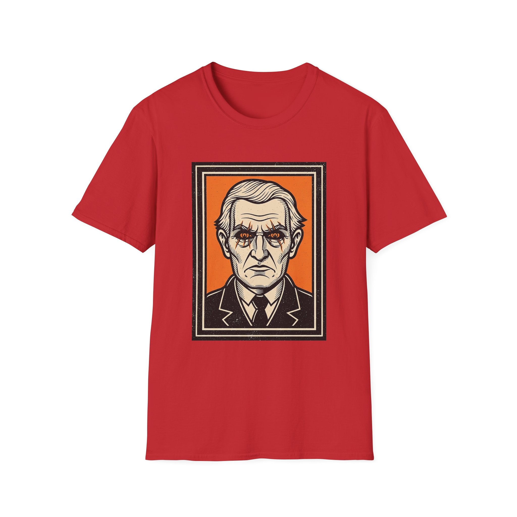Vintage-Inspired Graphic T-Shirt with Retro Portrait