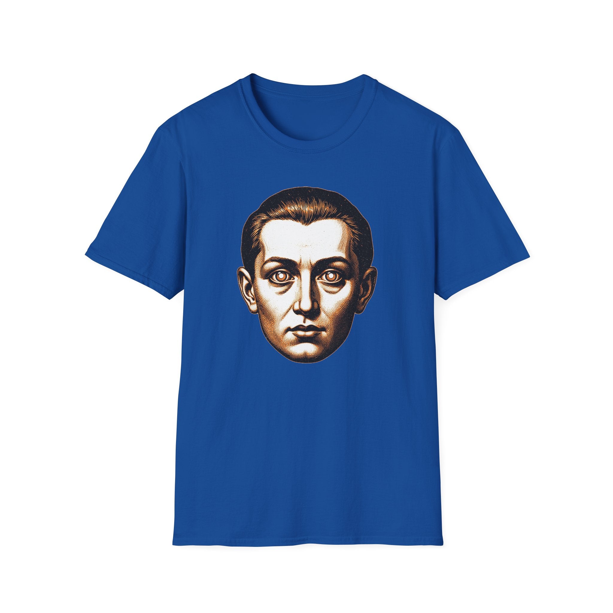 Vintage Face Unisex Softstyle T-Shirt