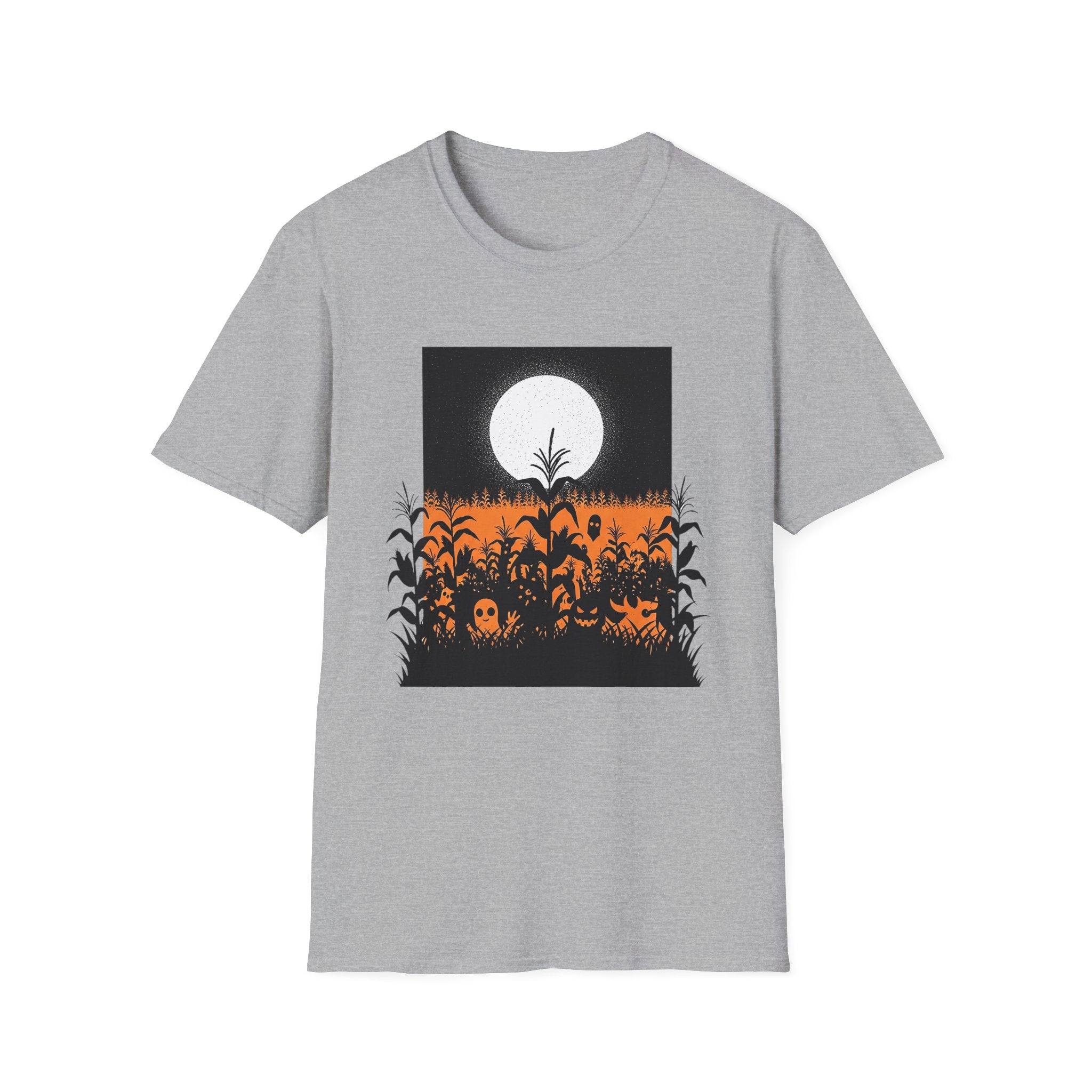 Halloween Moonlit Cornfield T-Shirt