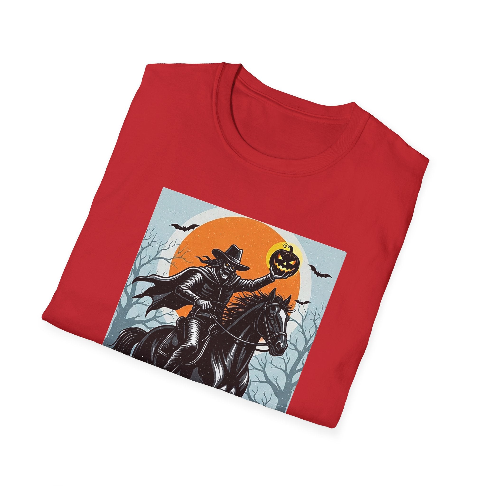 Halloween Witch Riding Horse T-Shirt