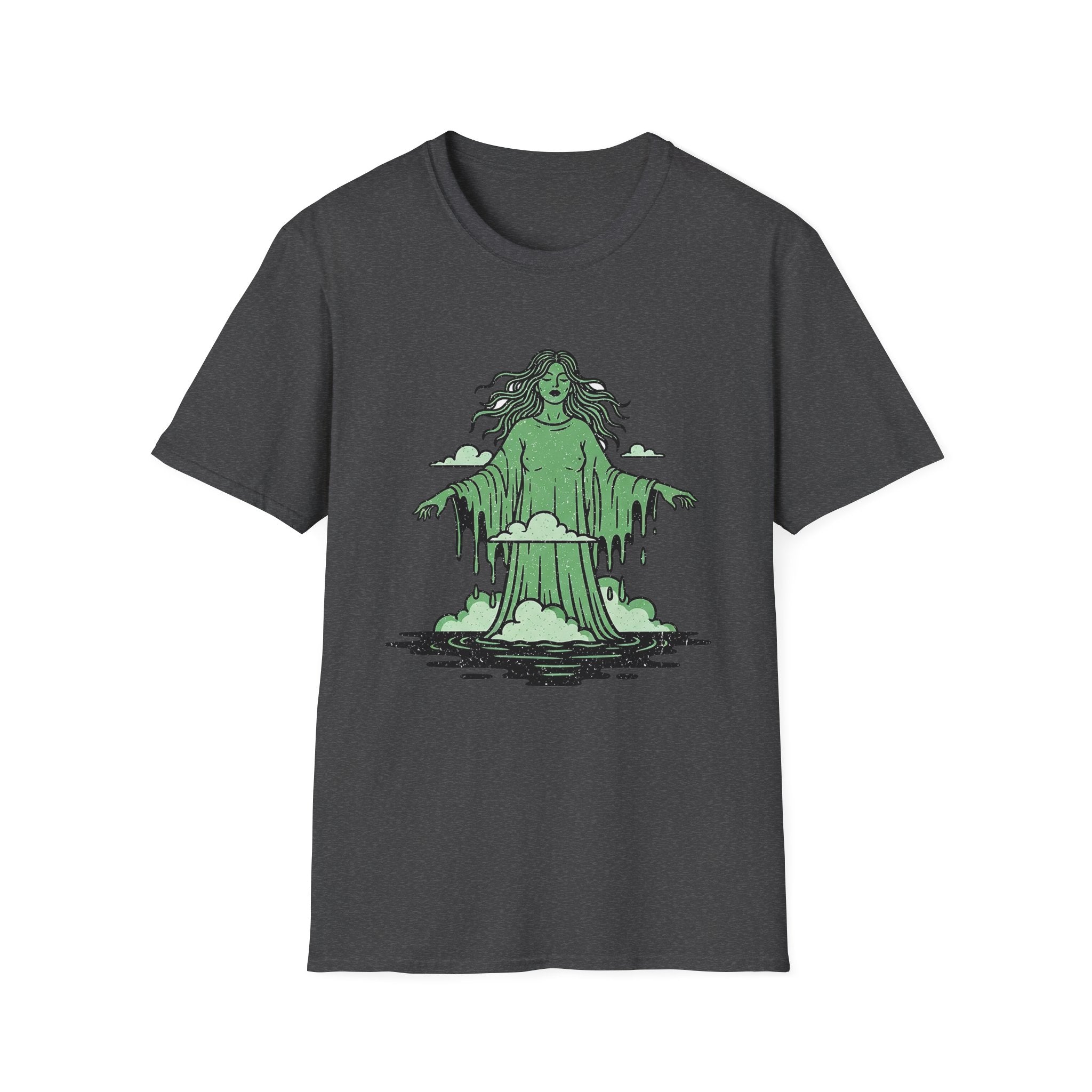 Green Goddess Unisex Softstyle T-Shirt
