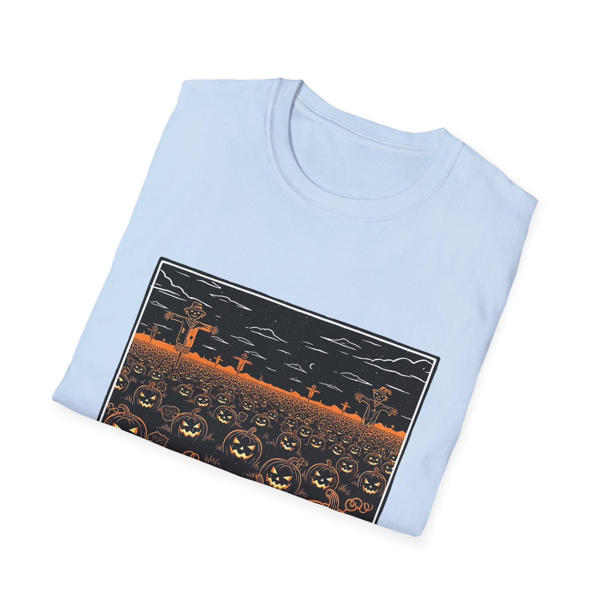 Halloween Pumpkin Graveyard T-Shirt