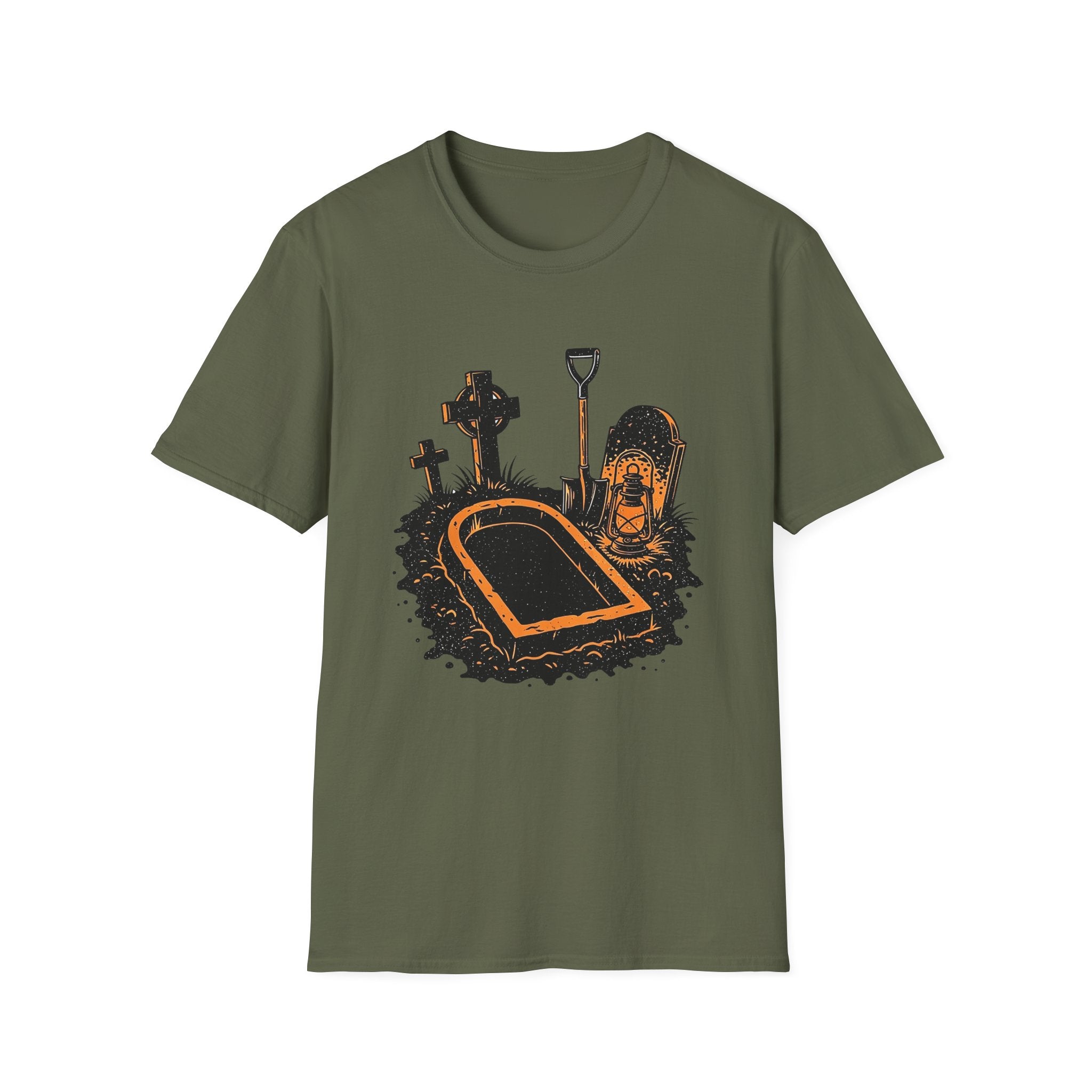 Spooky Graveyard Unisex T-Shirt
