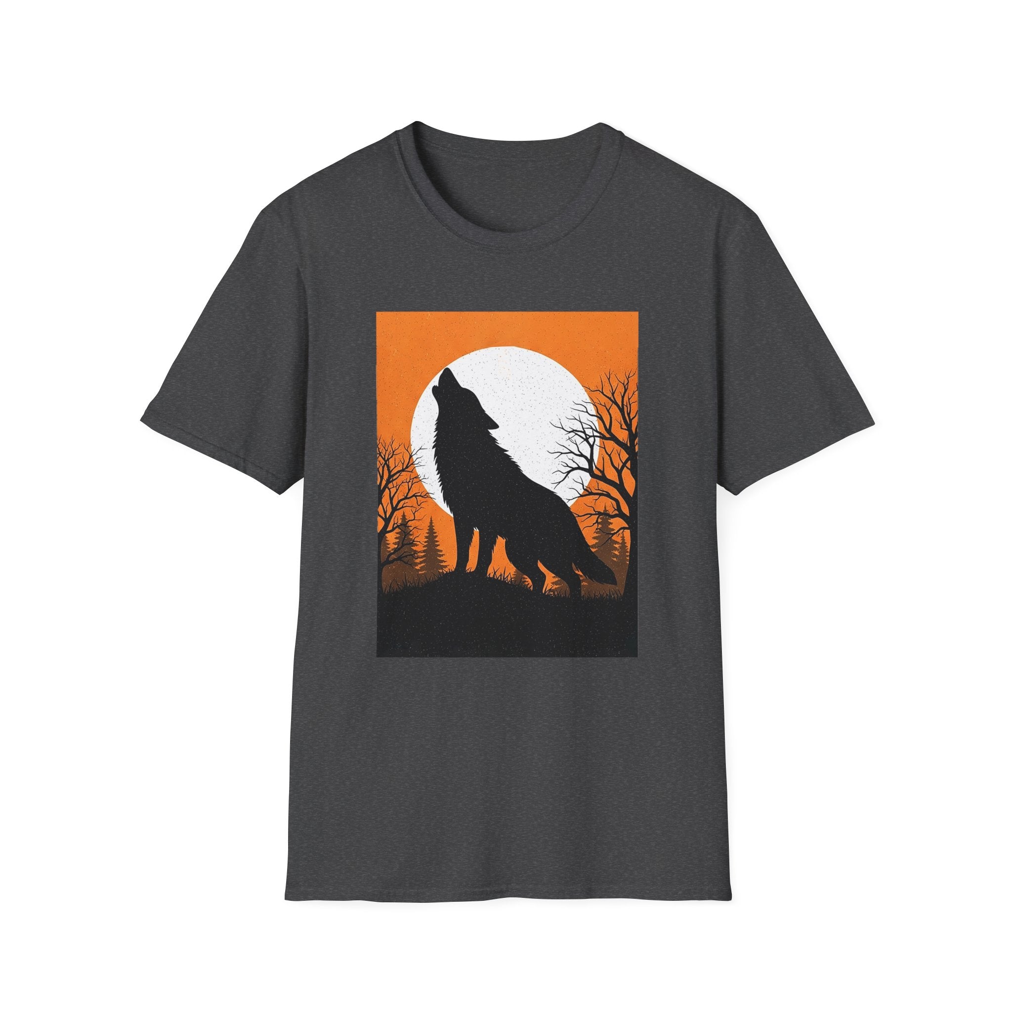 Howling Wolf Unisex Softstyle T-Shirt