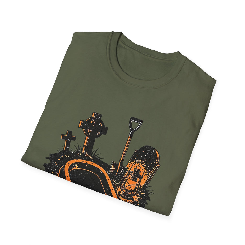 Spooky Graveyard Unisex T-Shirt
