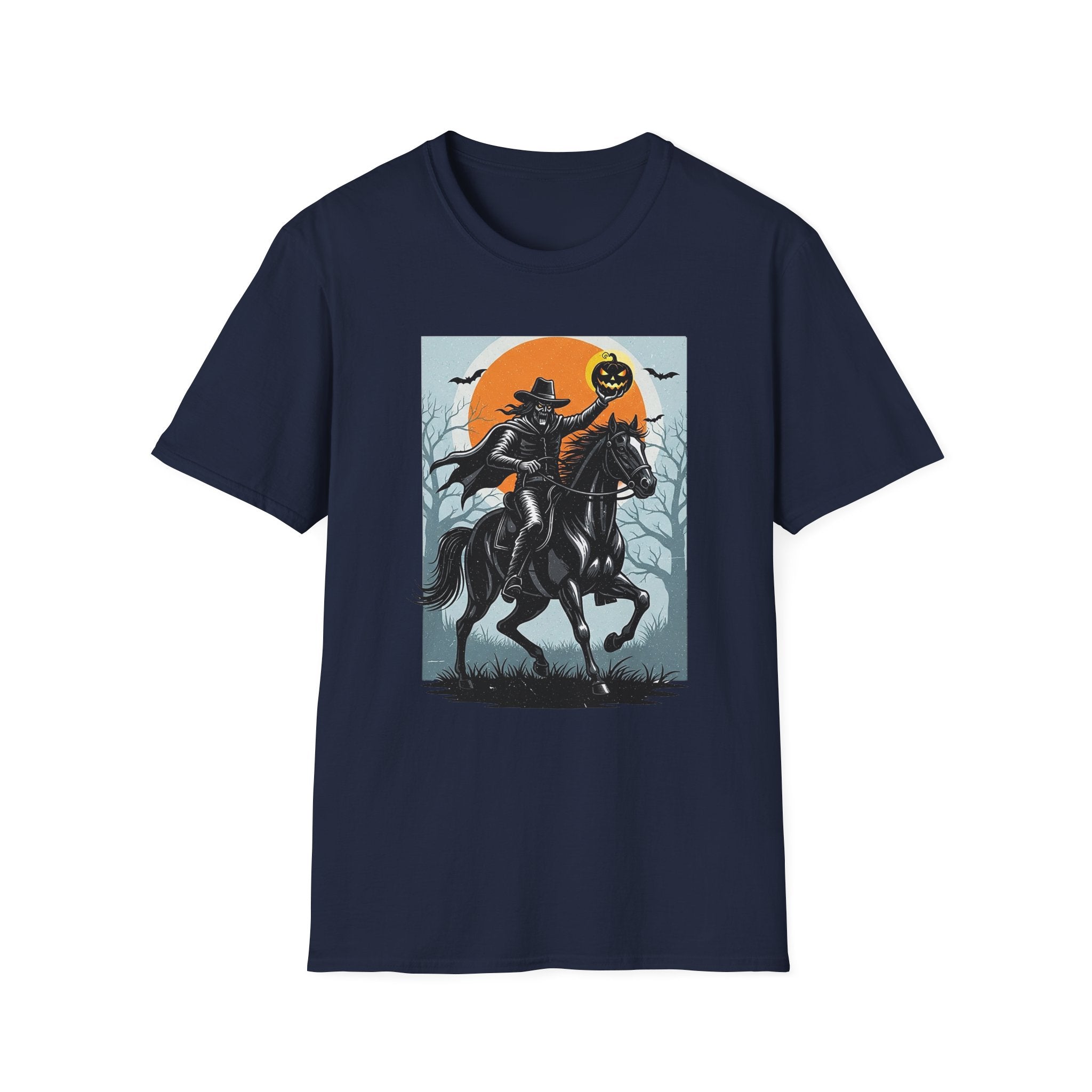 Halloween Witch Riding Horse T-Shirt
