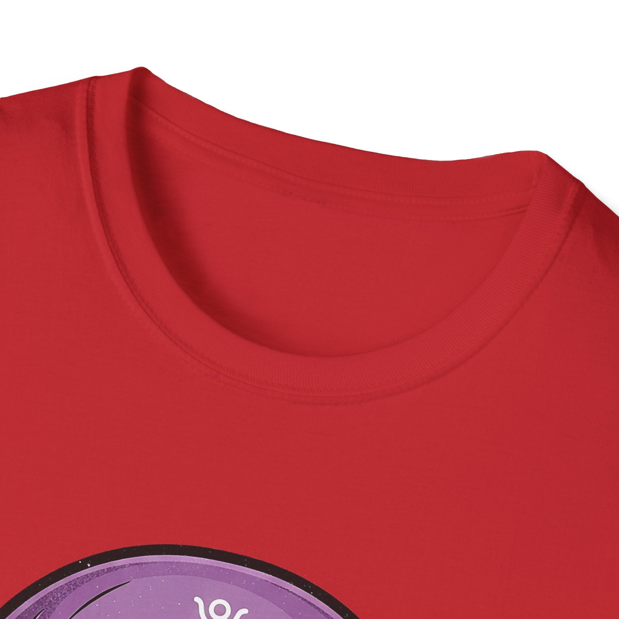 Purple Skull Graphic Tee for Halloween