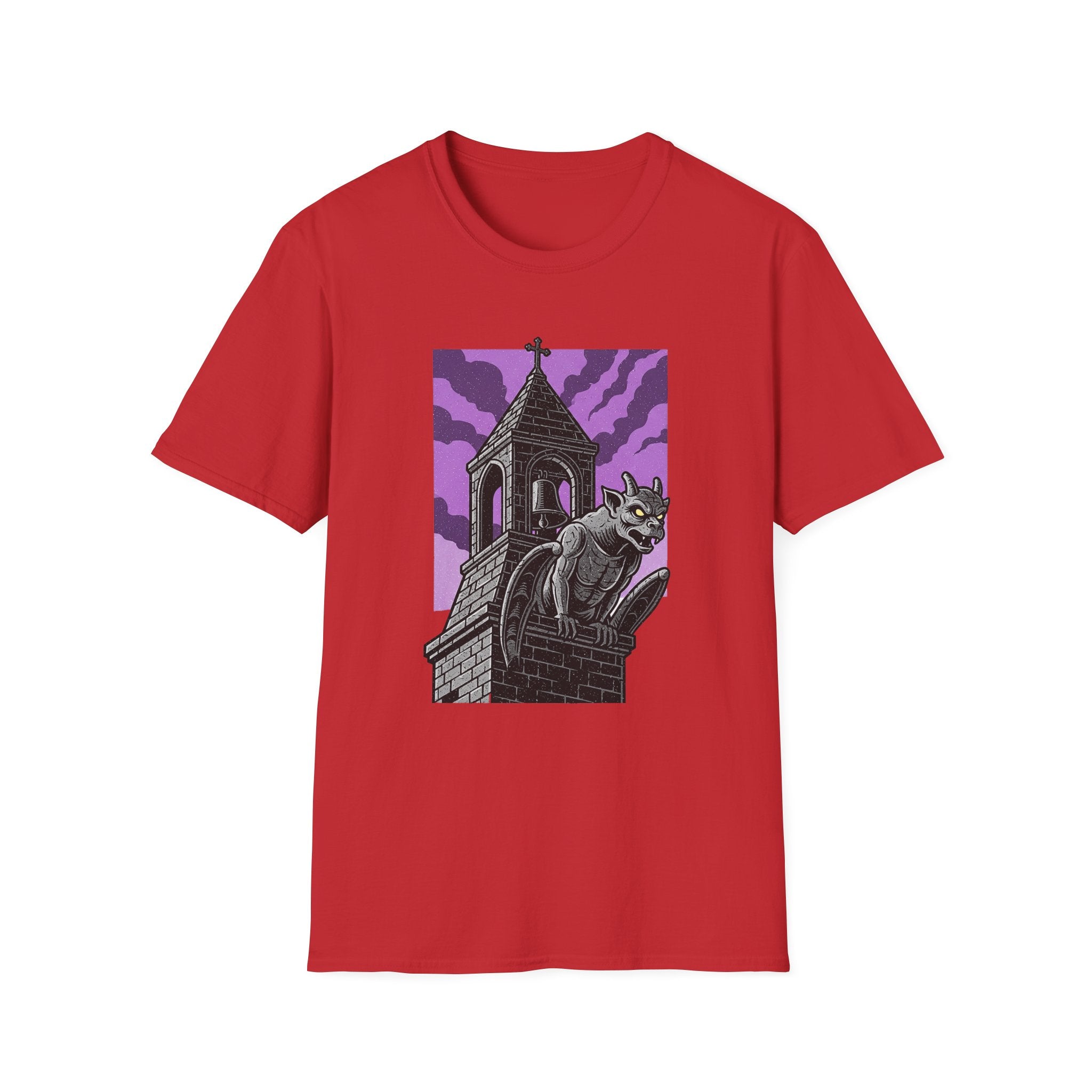 Gothic Gargoyle Unisex Softstyle T-Shirt