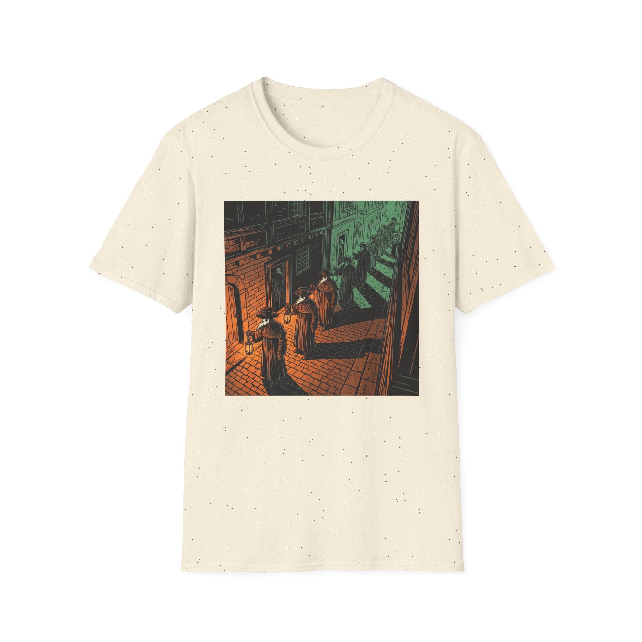 Street Art Themed Unisex Softstyle T-Shirt
