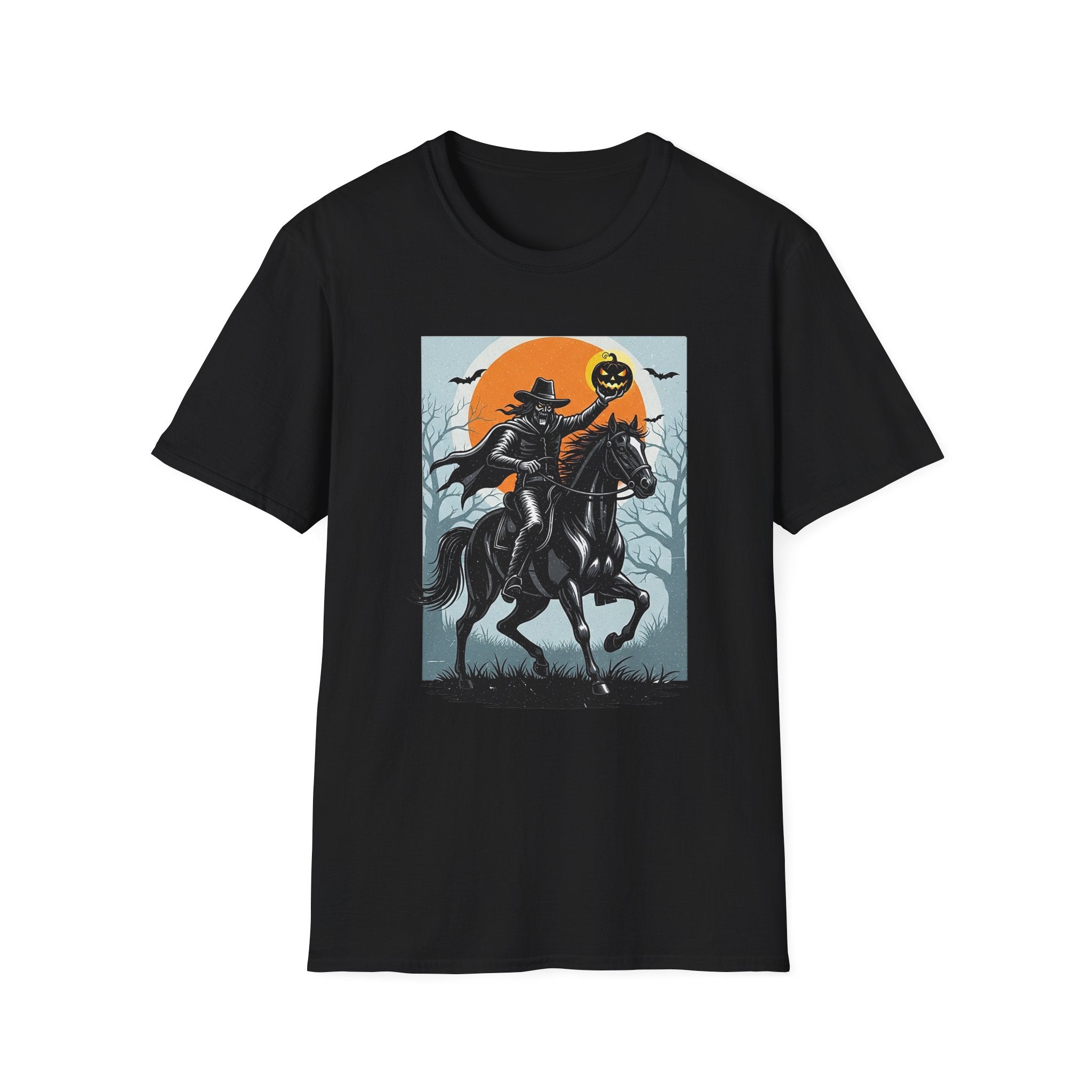 Halloween Witch Riding Horse T-Shirt