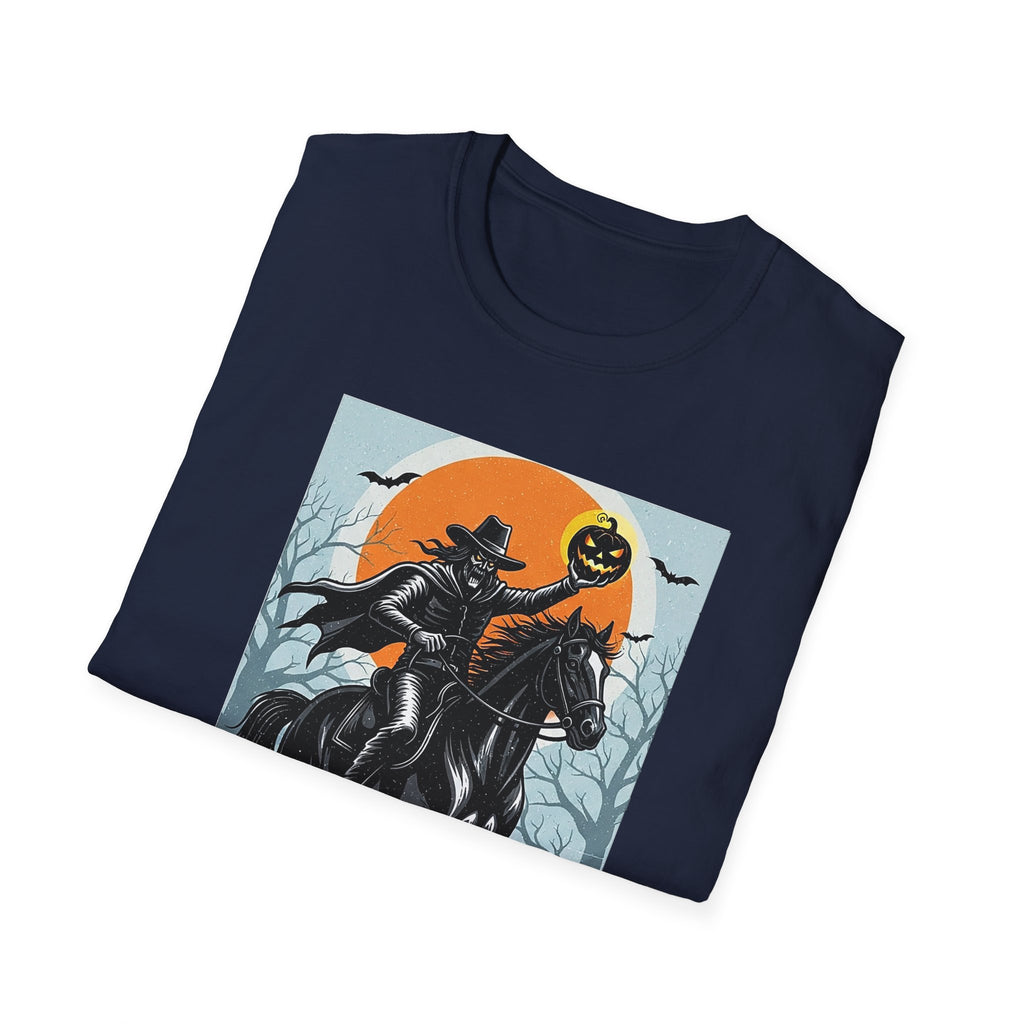 Halloween Witch Riding Horse T-Shirt