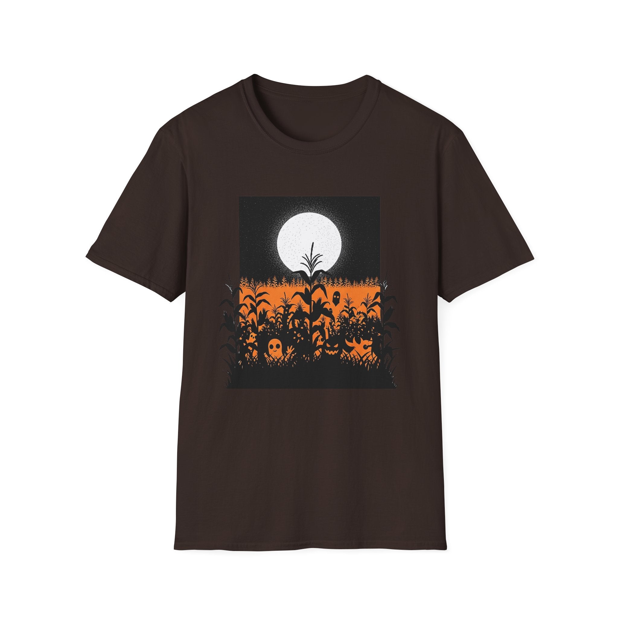Halloween Moonlit Cornfield T-Shirt