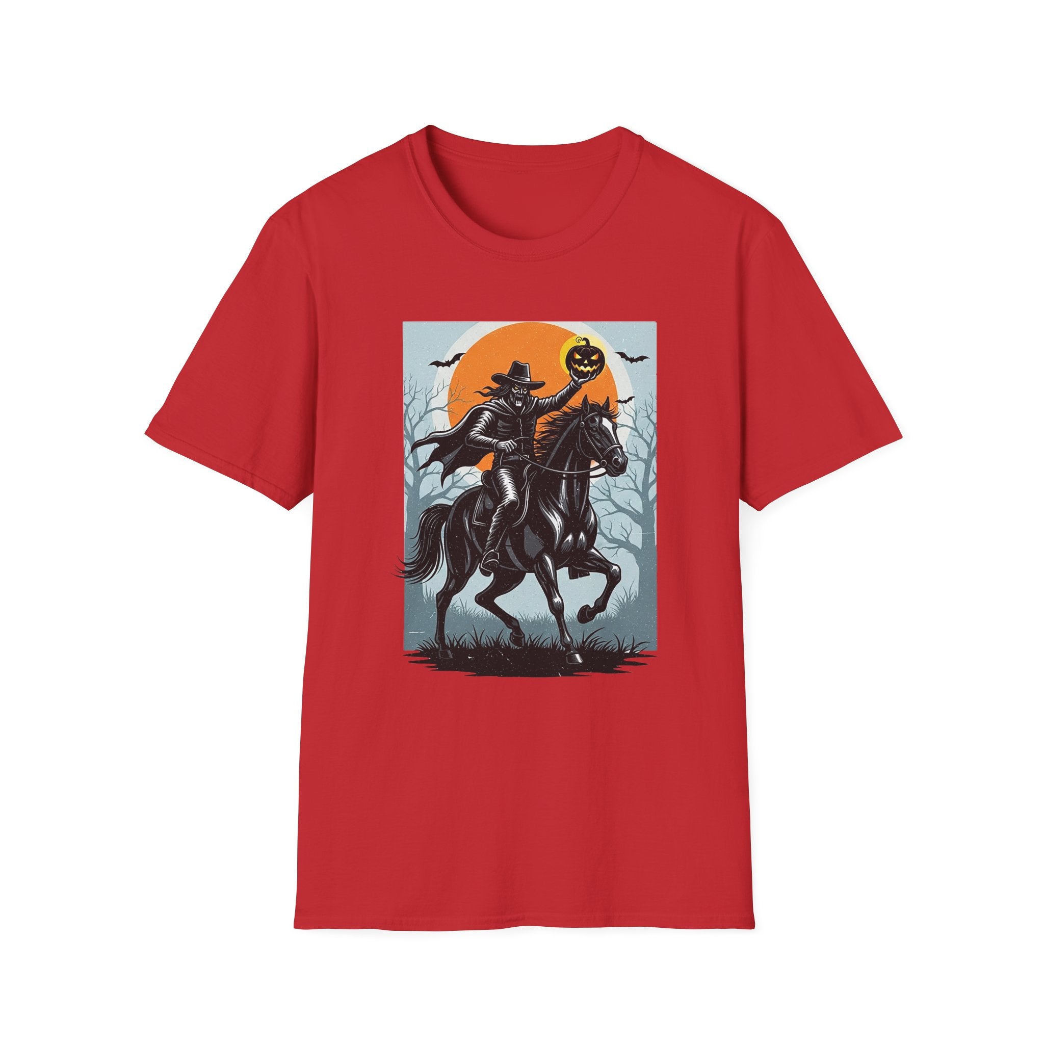 Halloween Witch Riding Horse T-Shirt