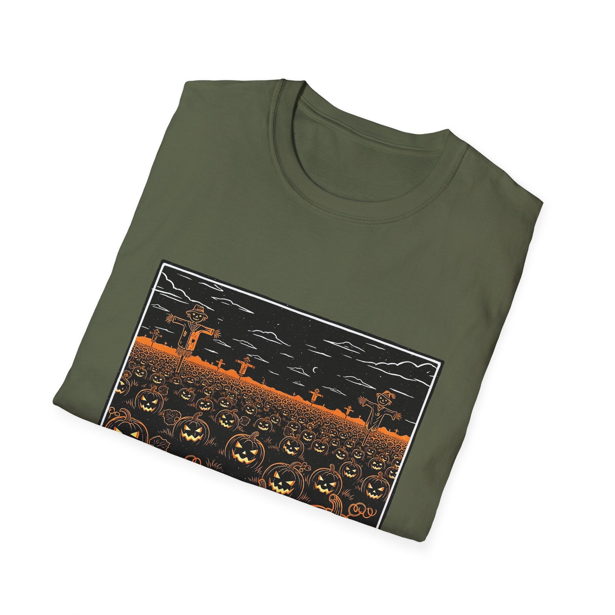 Halloween Pumpkin Graveyard T-Shirt