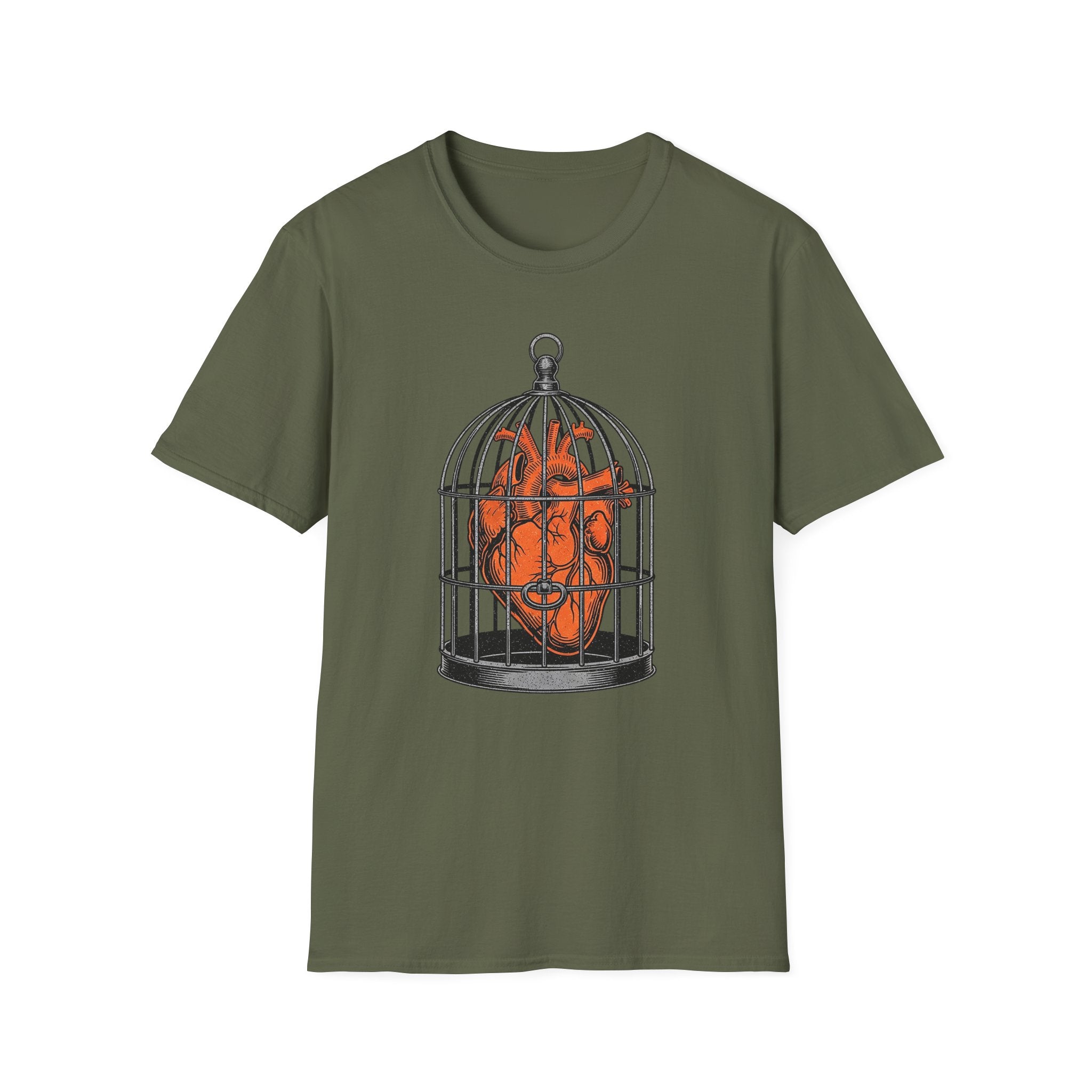 Caged Heart Unisex T-Shirt