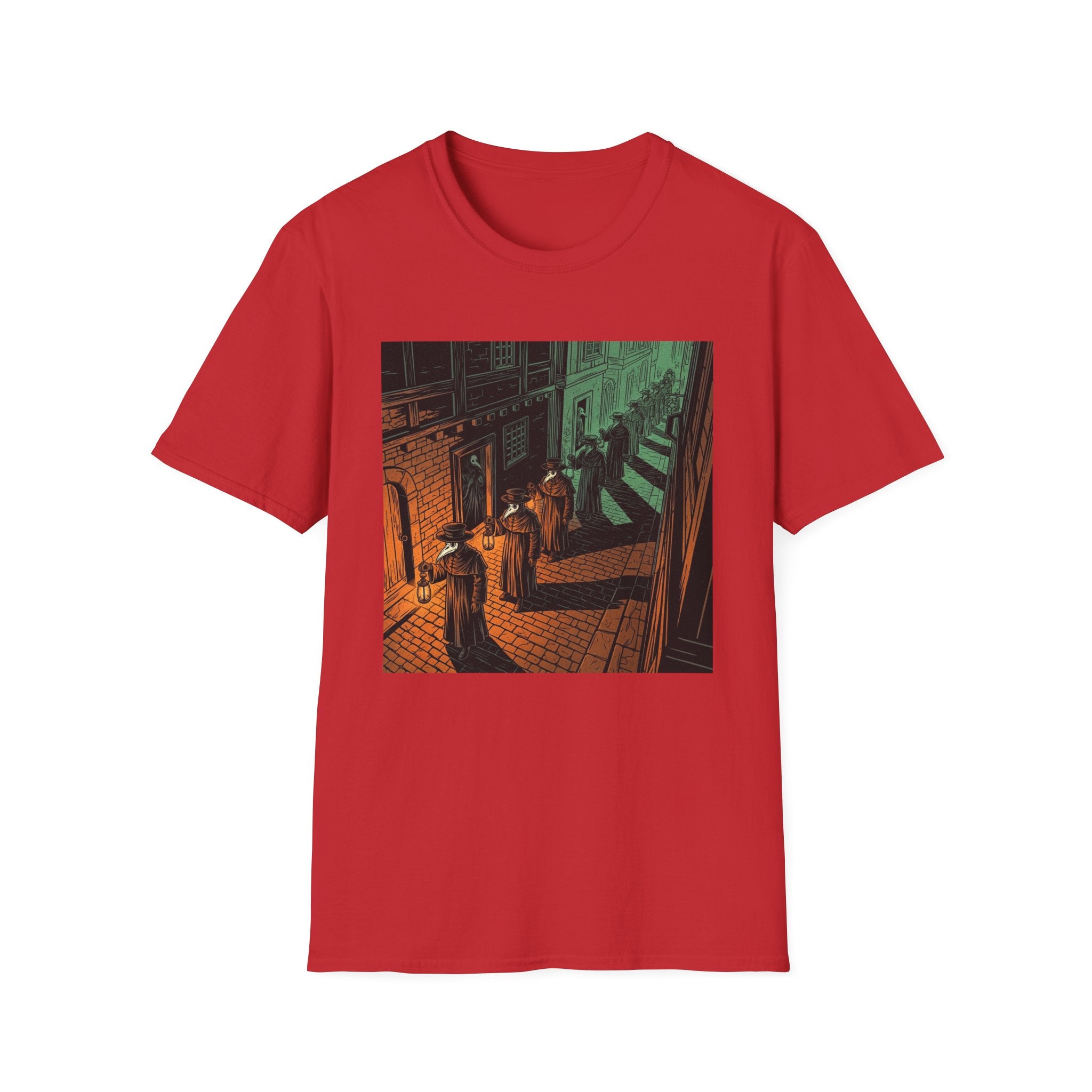 Street Art Themed Unisex Softstyle T-Shirt