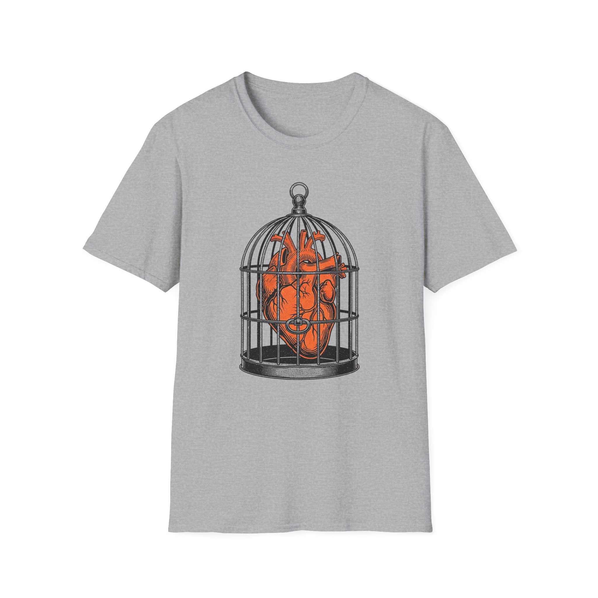 Caged Heart Unisex T-Shirt