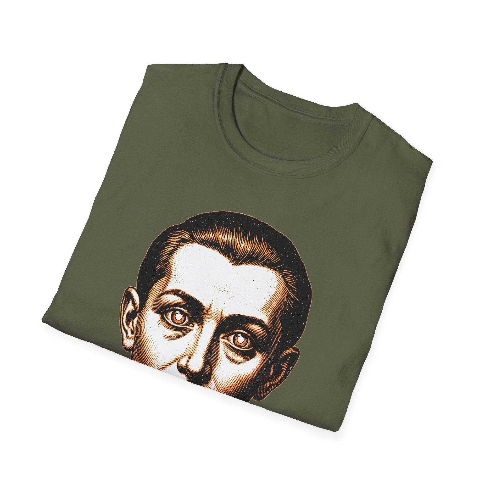 Vintage Face Unisex Softstyle T-Shirt