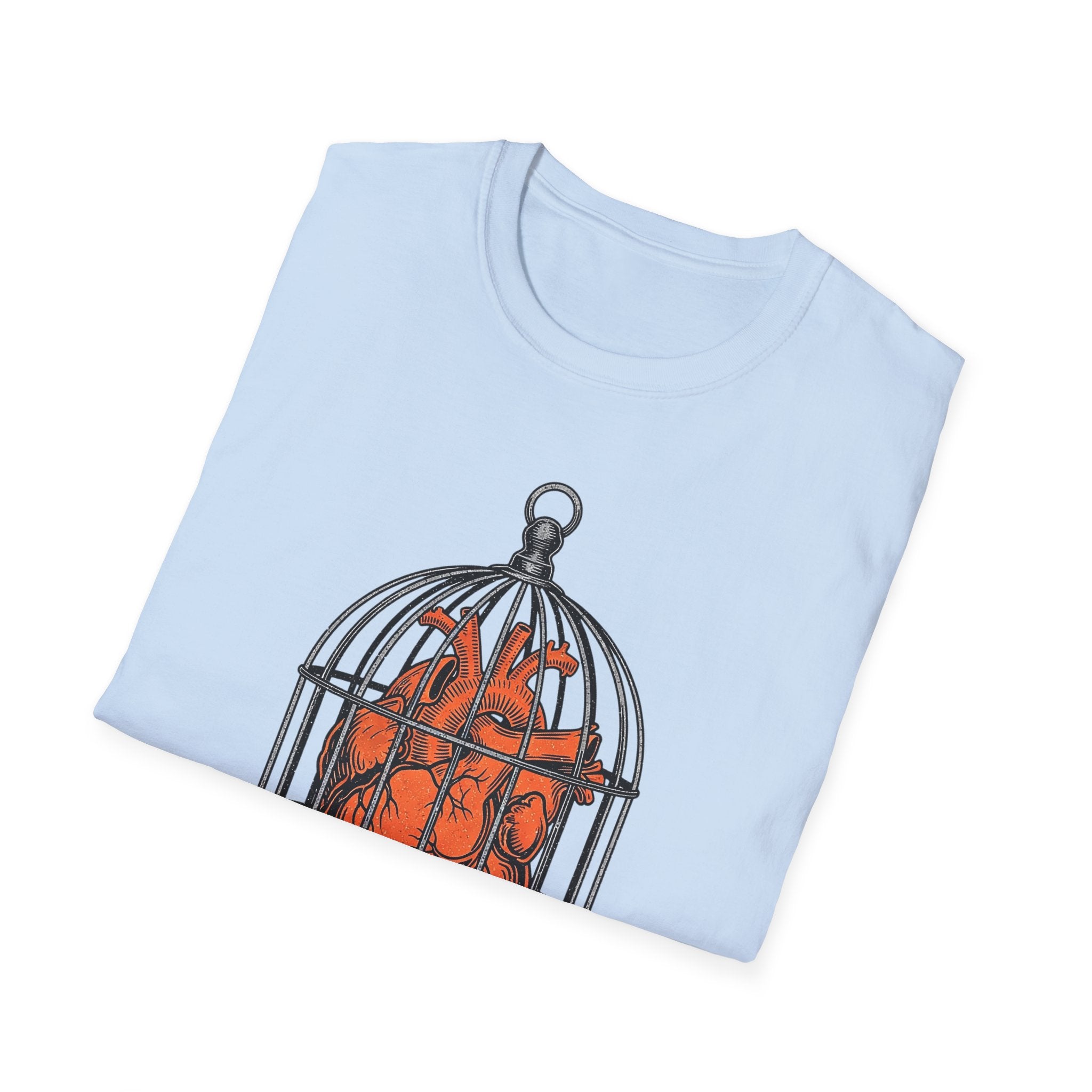 Caged Heart Unisex T-Shirt