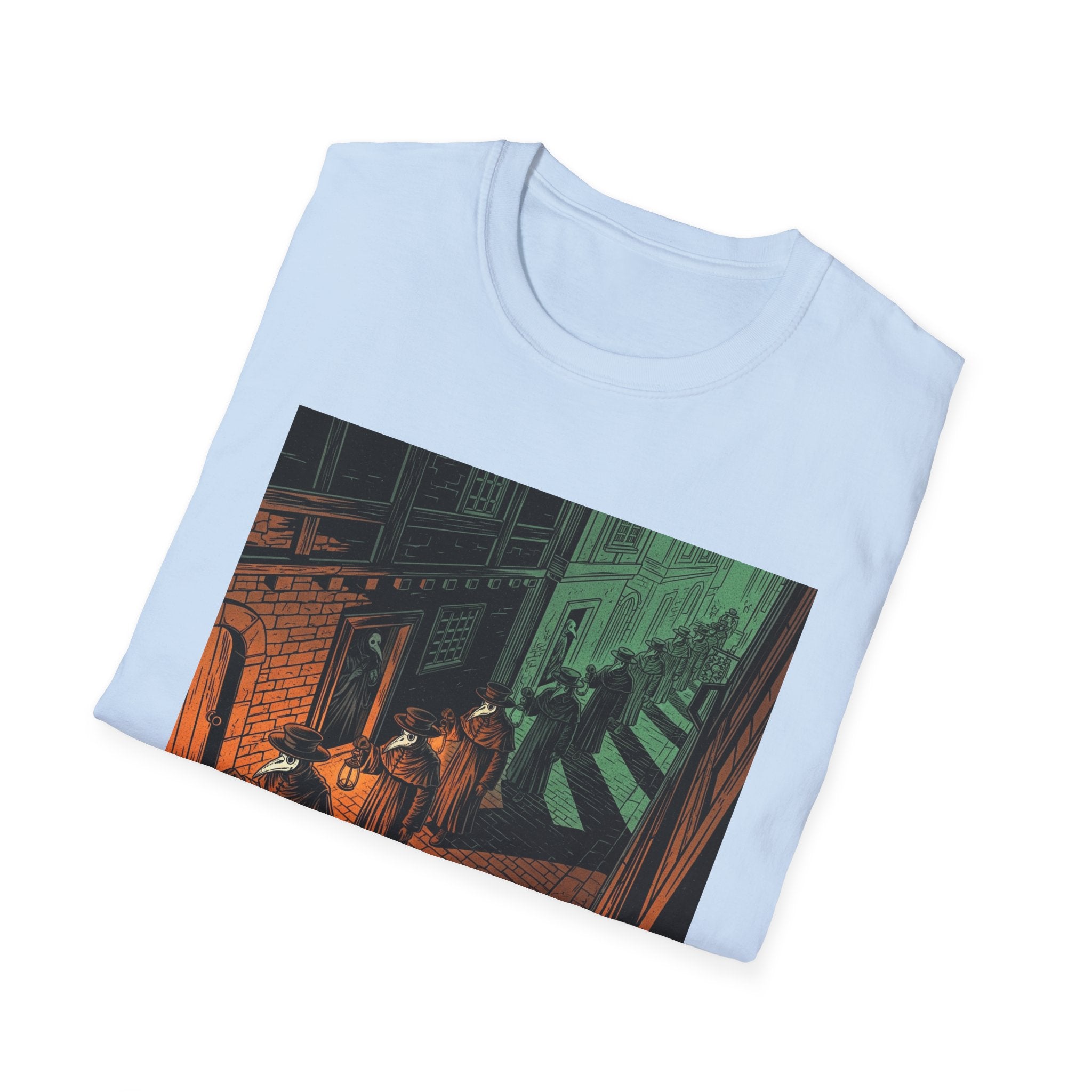 Street Art Themed Unisex Softstyle T-Shirt