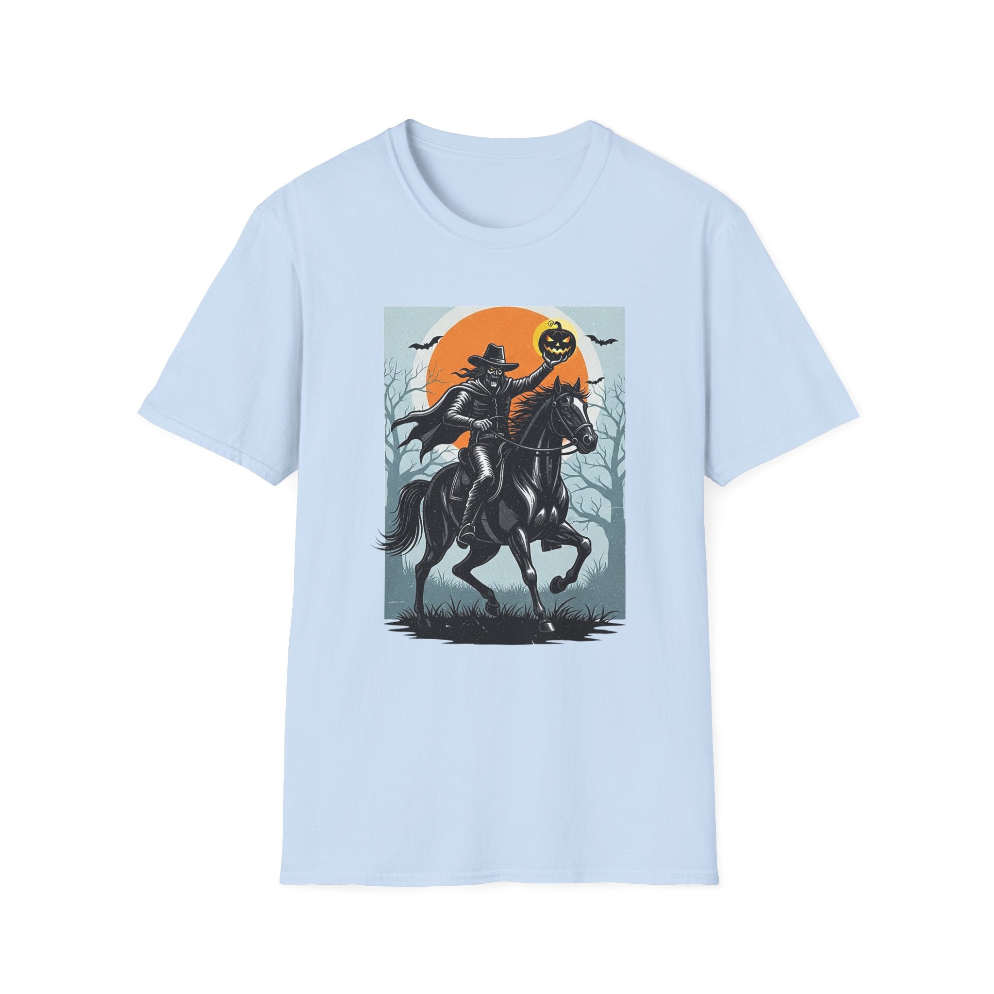 Halloween Witch Riding Horse T-Shirt