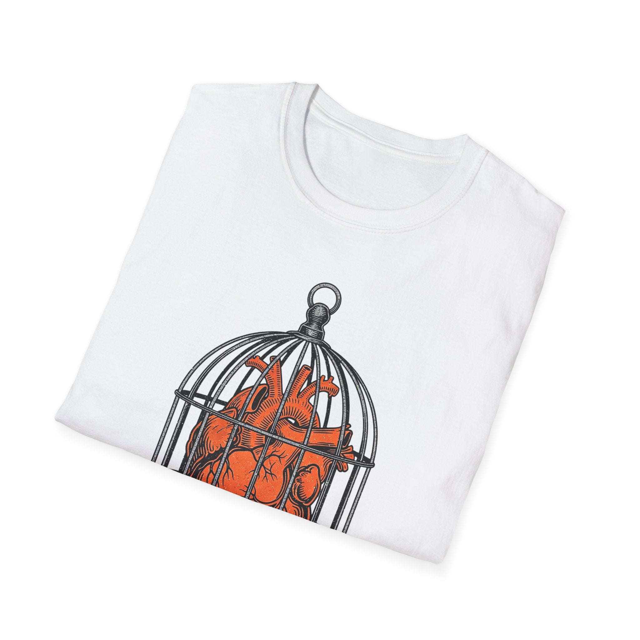 Caged Heart Unisex T-Shirt
