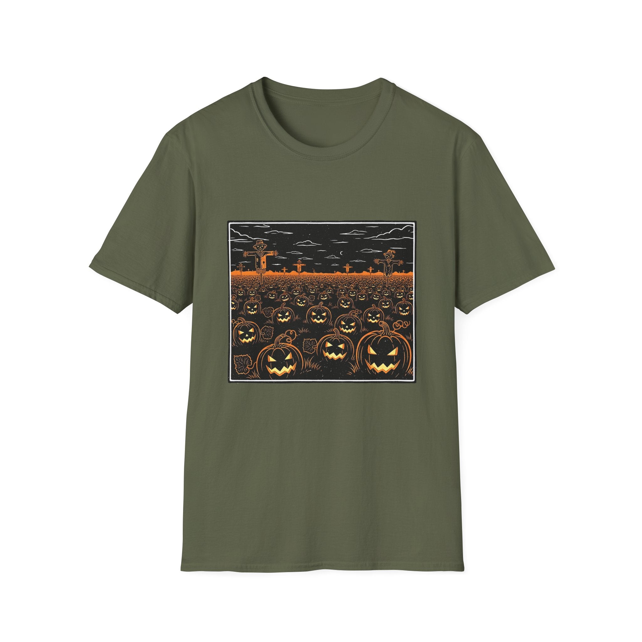 Halloween Pumpkin Graveyard T-Shirt