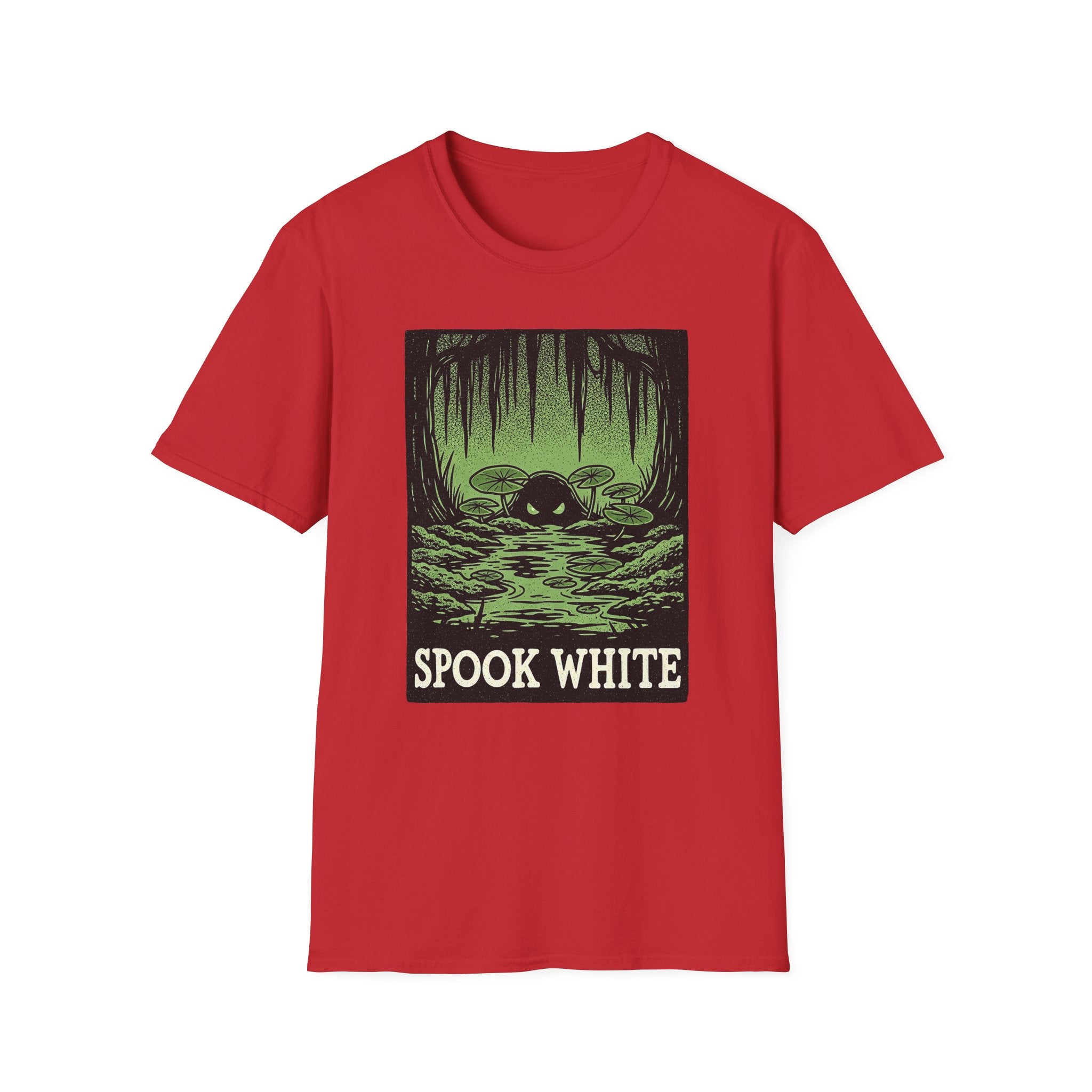 Spook White Unisex Softstyle T-Shirt