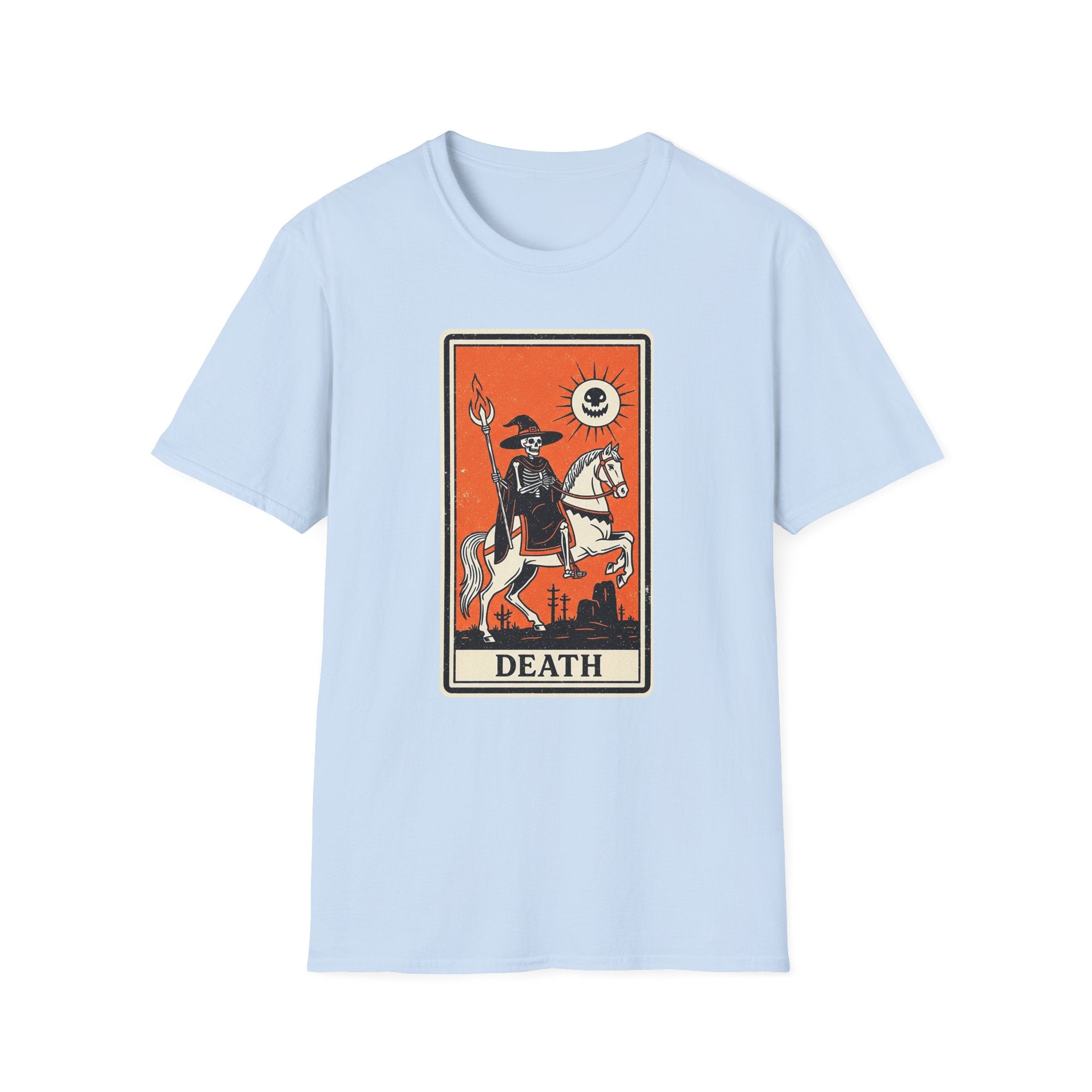 Death Tarot Card Unisex Softstyle T-Shirt