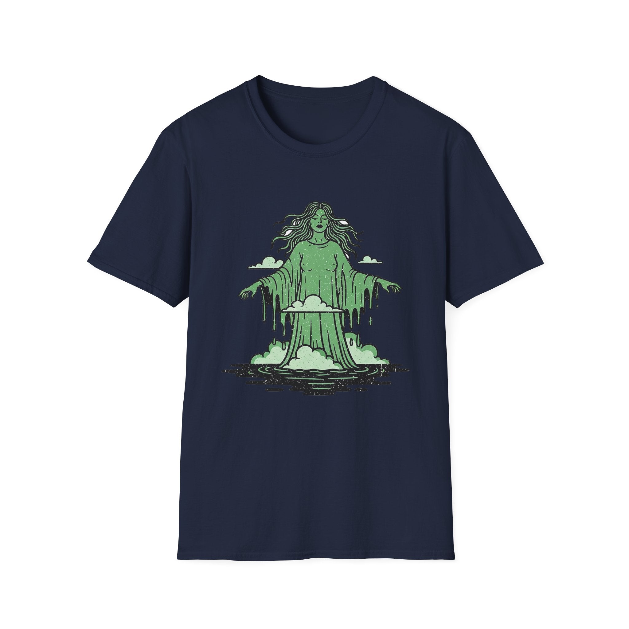 Green Goddess Unisex Softstyle T-Shirt