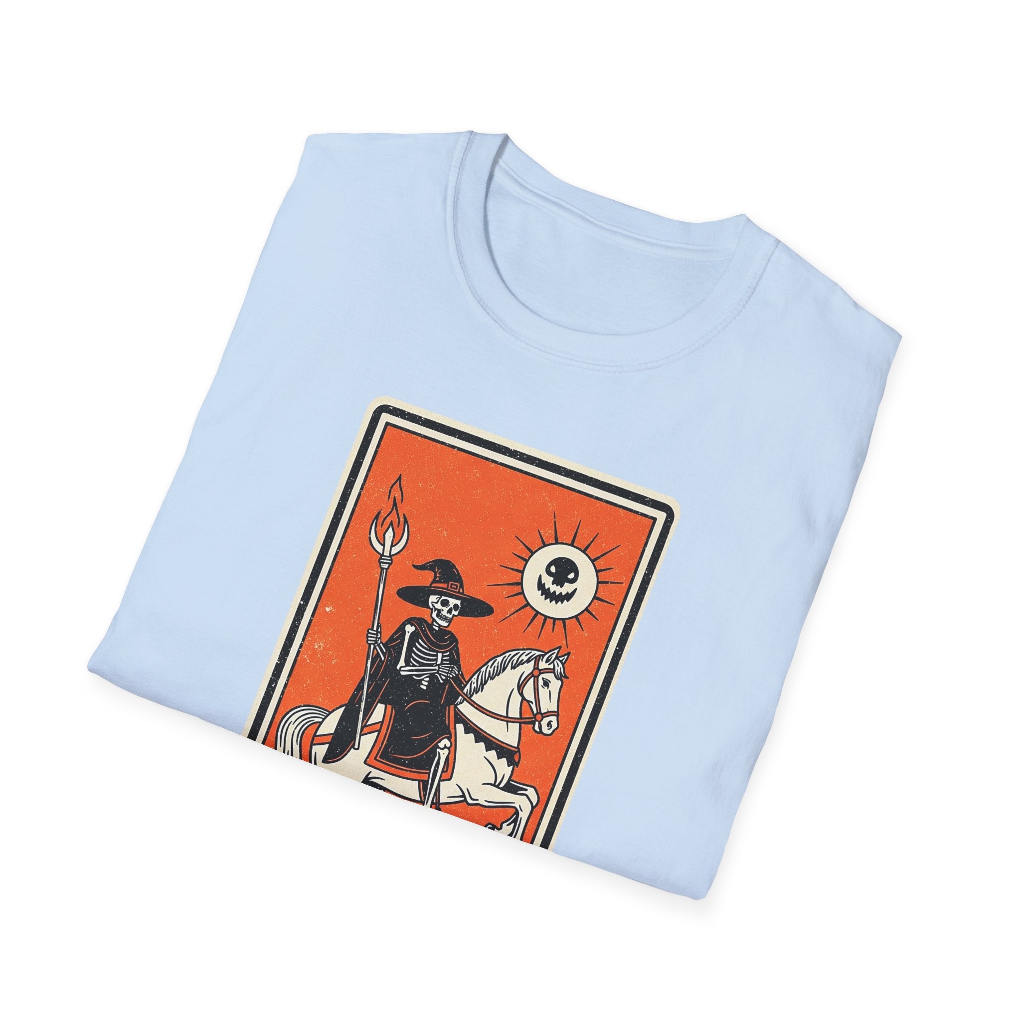 Death Tarot Card Unisex Softstyle T-Shirt
