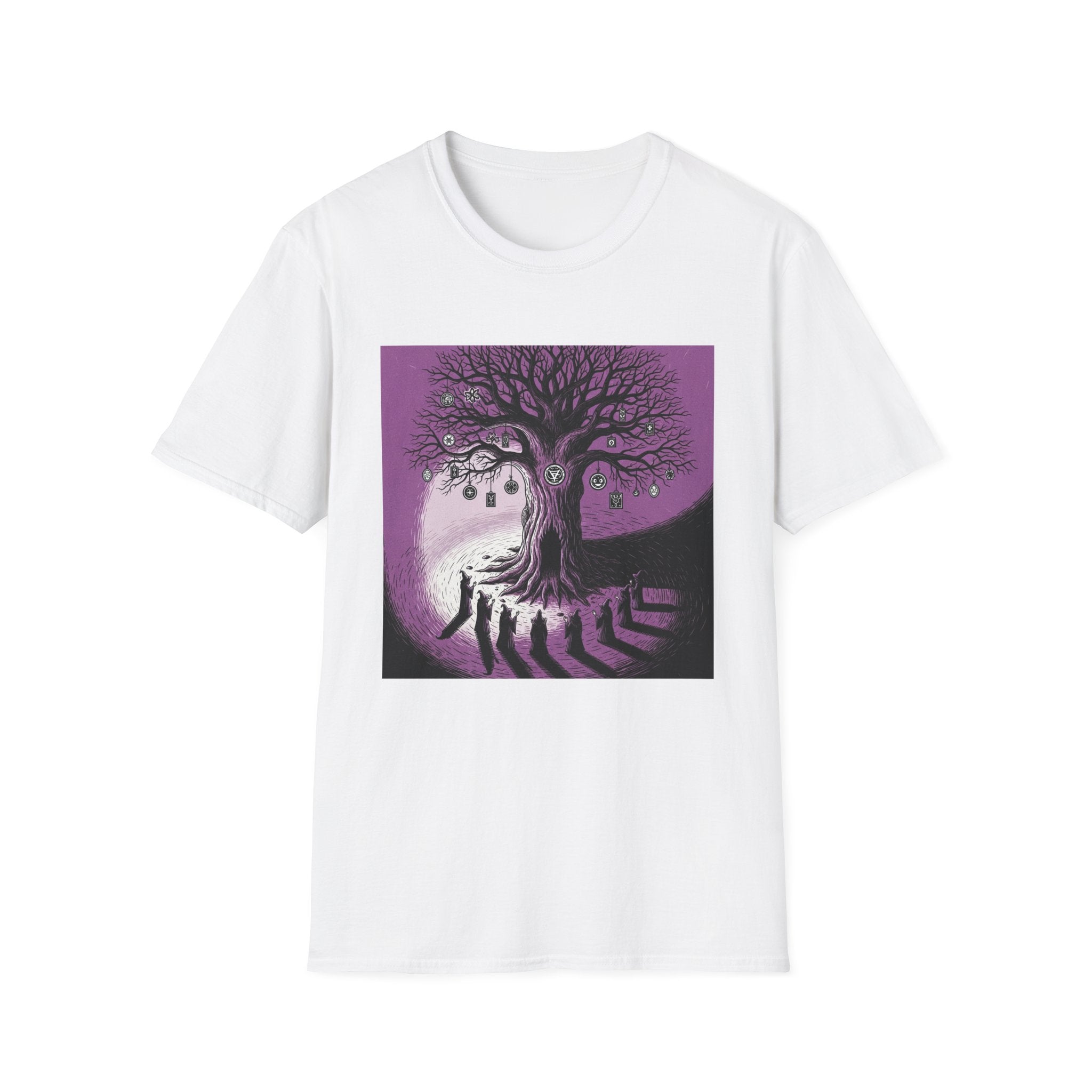 Mystical Tree Unisex Softstyle T-Shirt