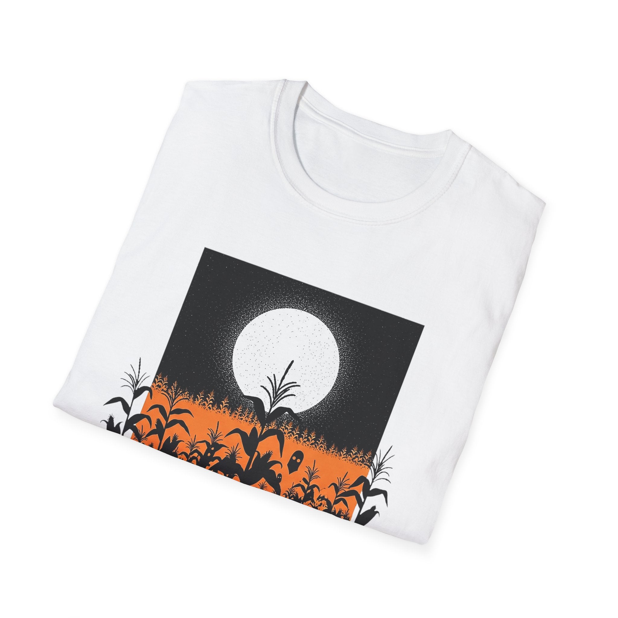 Halloween Moonlit Cornfield T-Shirt