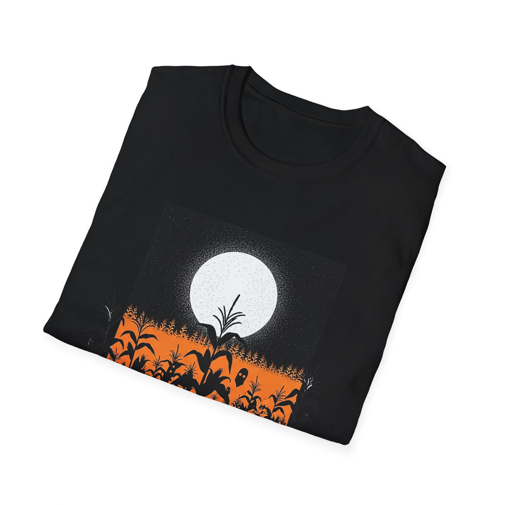 Halloween Moonlit Cornfield T-Shirt
