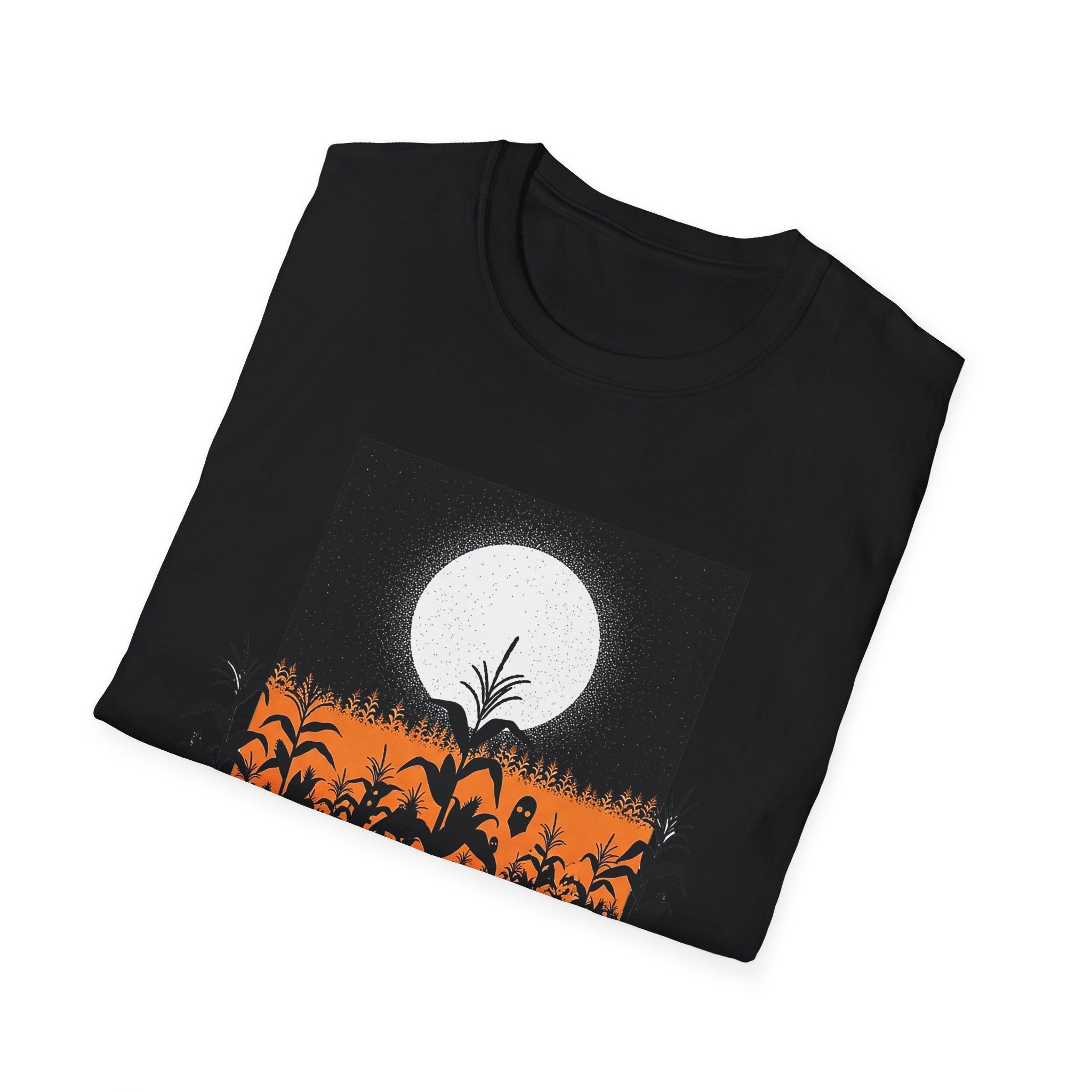 Halloween Moonlit Cornfield T-Shirt