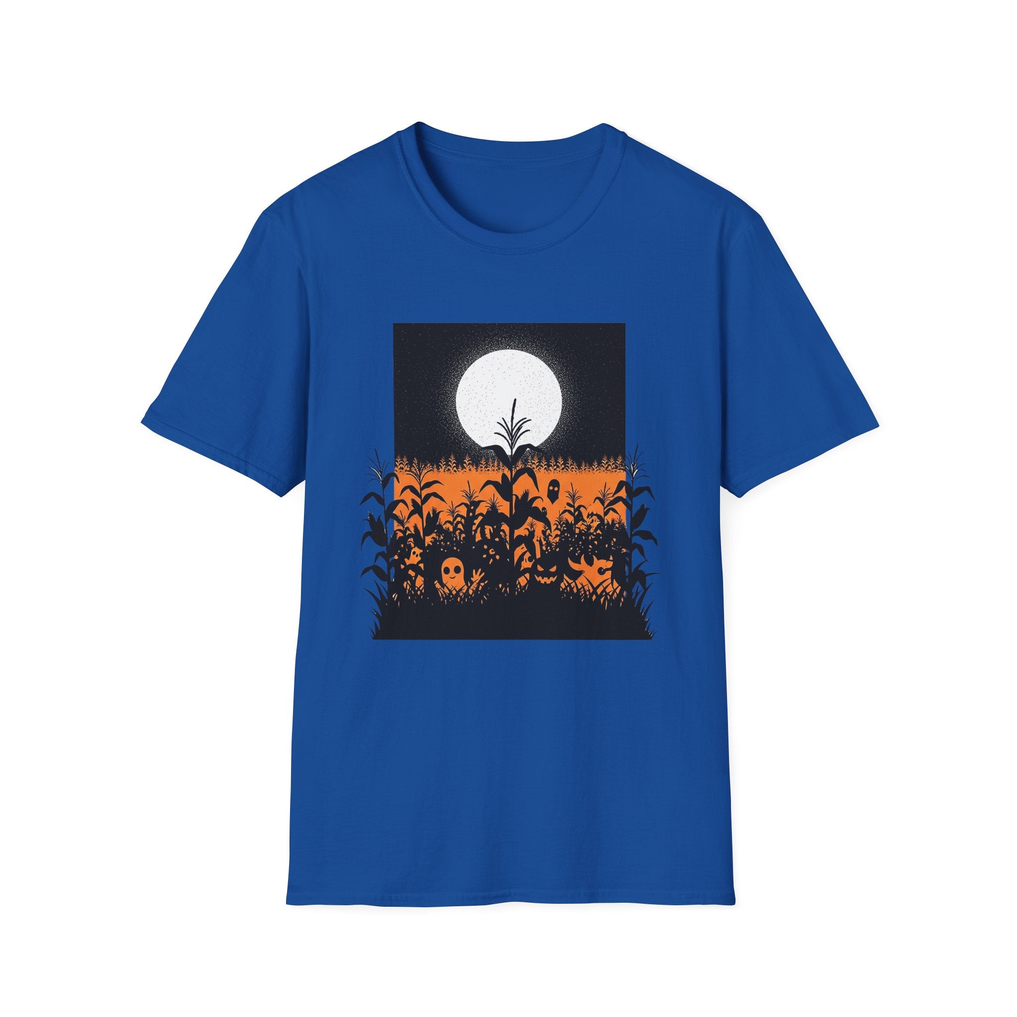 Halloween Moonlit Cornfield T-Shirt