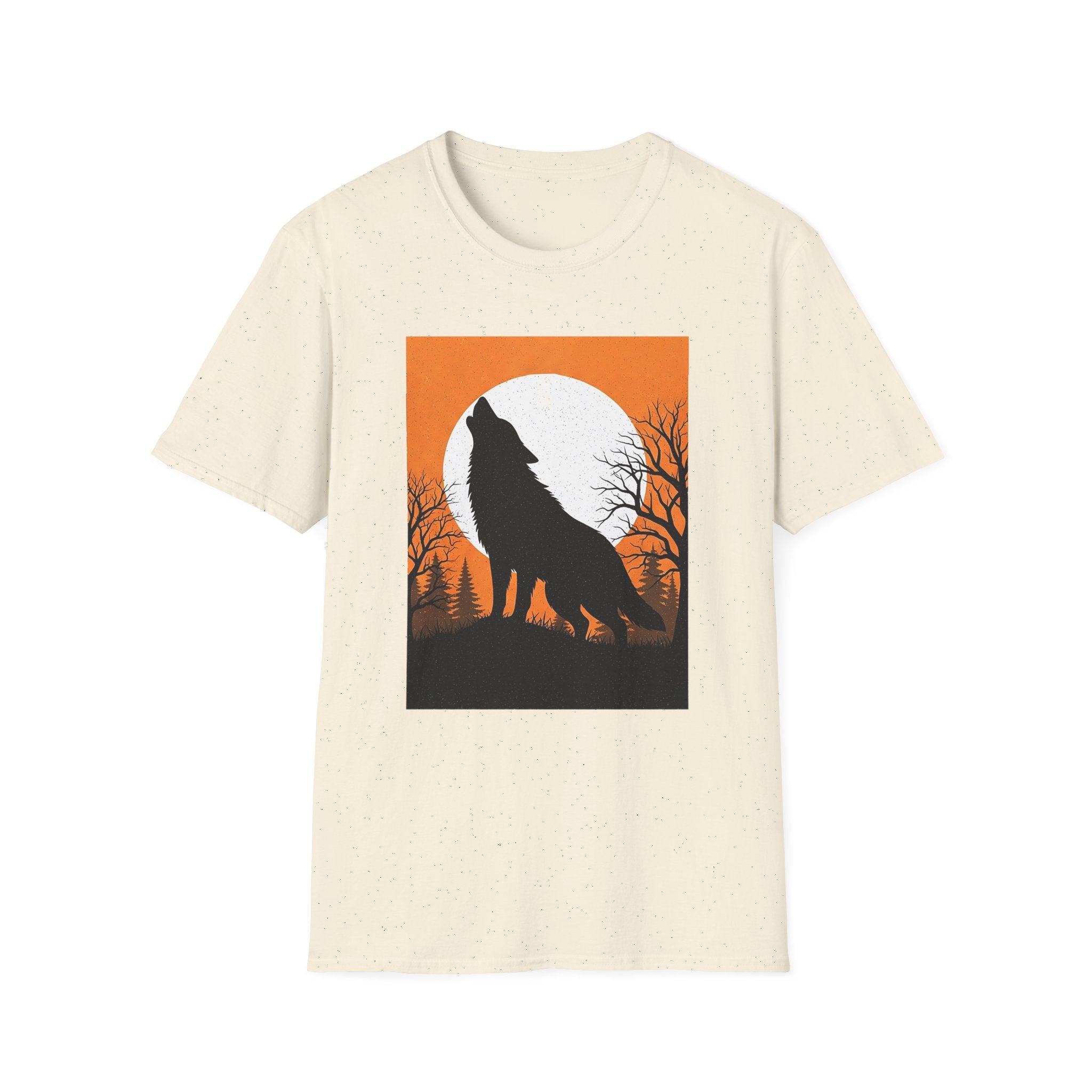 Howling Wolf Unisex Softstyle T-Shirt