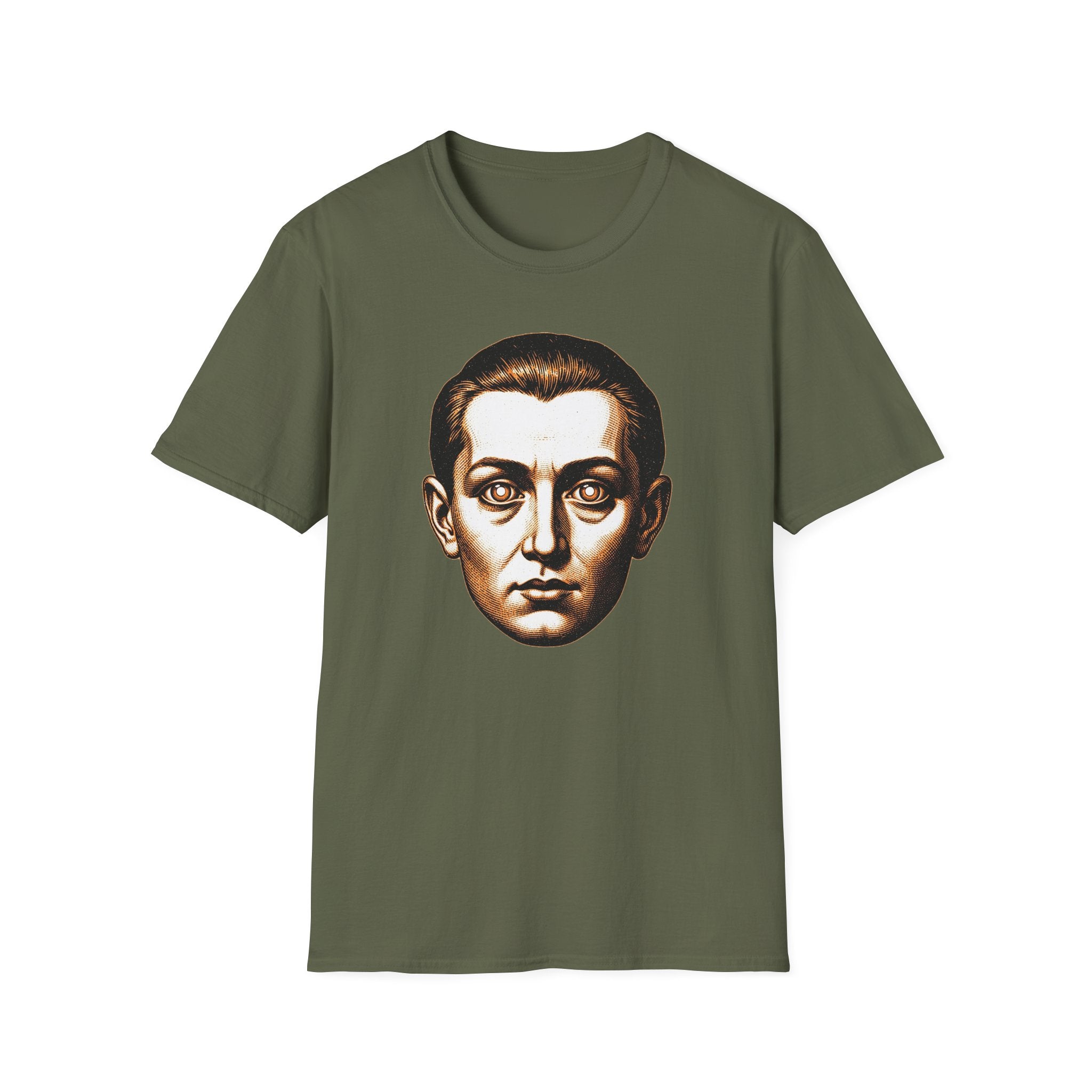 Vintage Face Unisex Softstyle T-Shirt