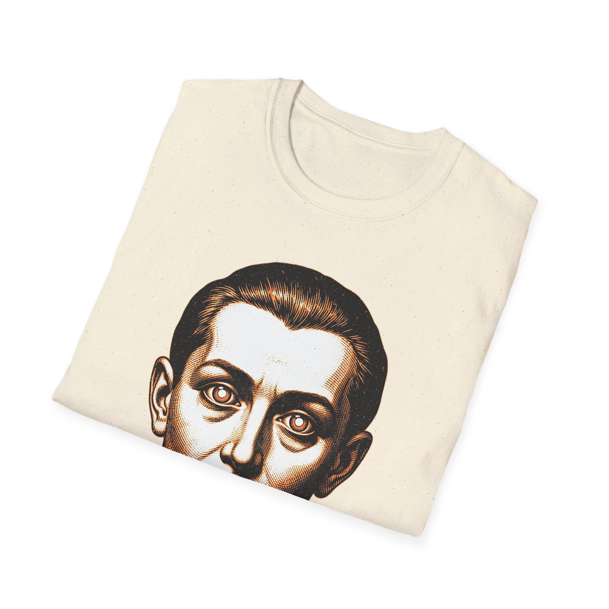 Vintage Face Unisex Softstyle T-Shirt
