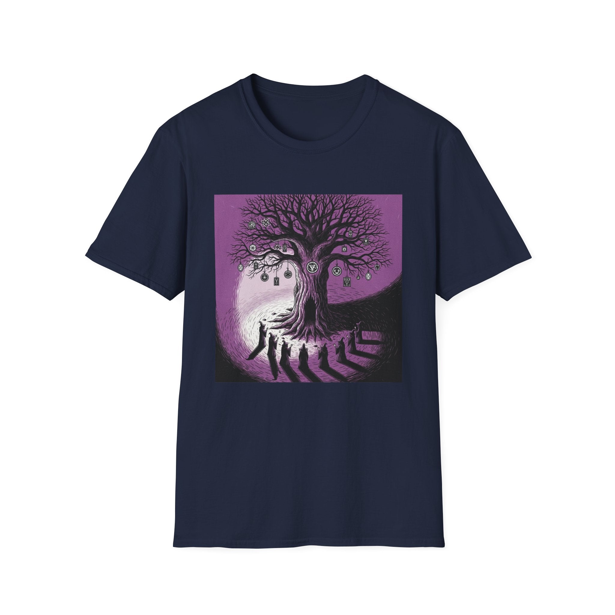 Mystical Tree Unisex Softstyle T-Shirt