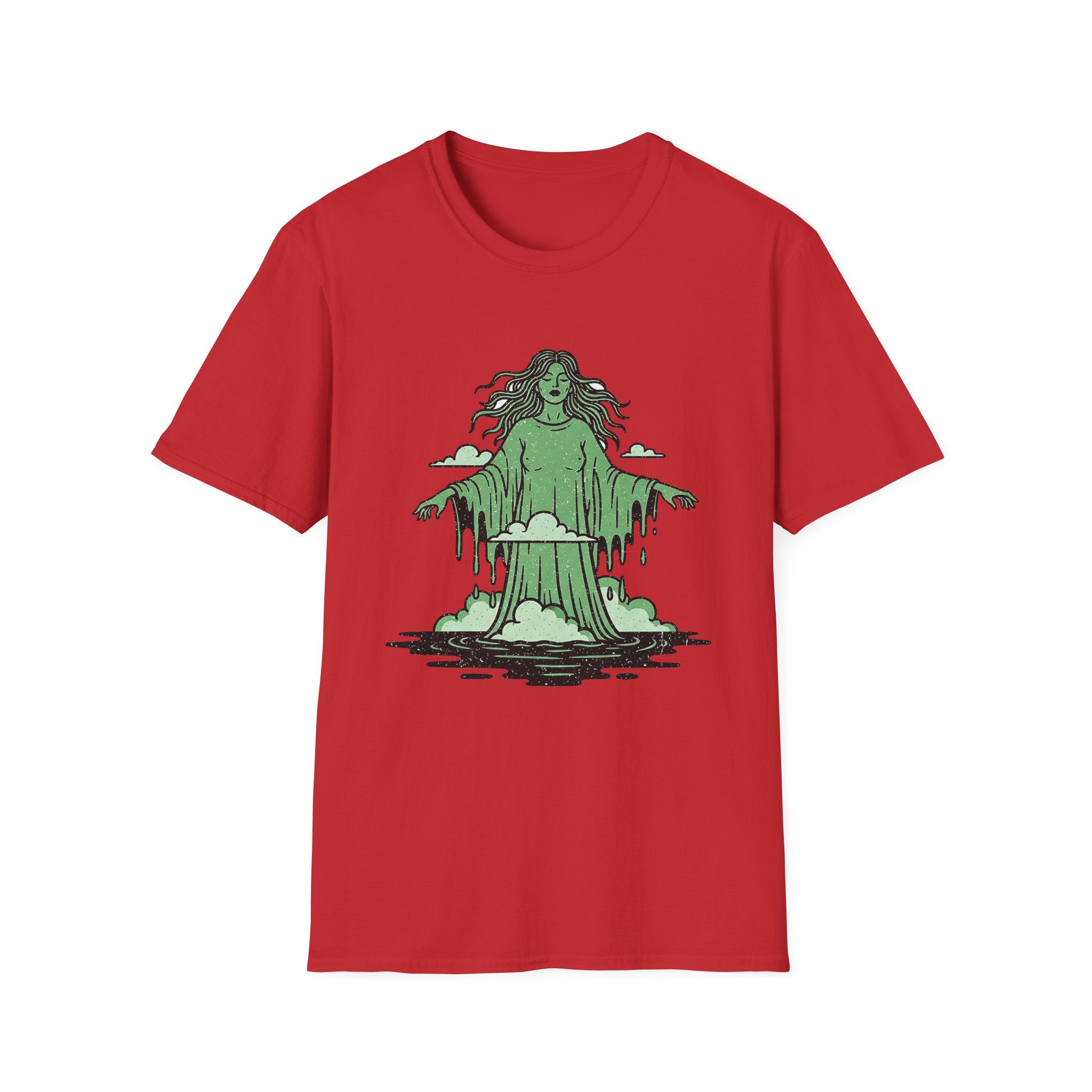 Green Goddess Unisex Softstyle T-Shirt