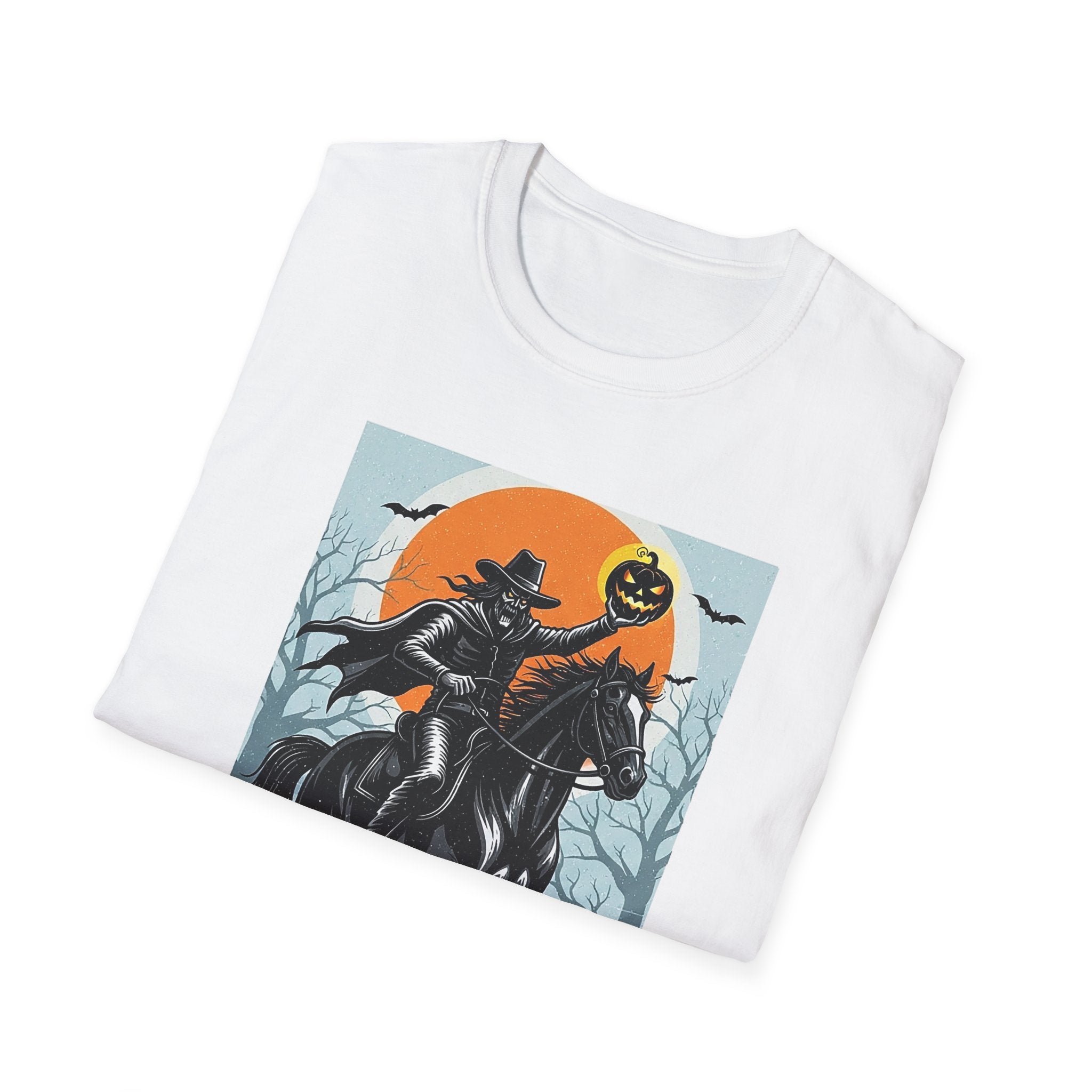 Halloween Witch Riding Horse T-Shirt