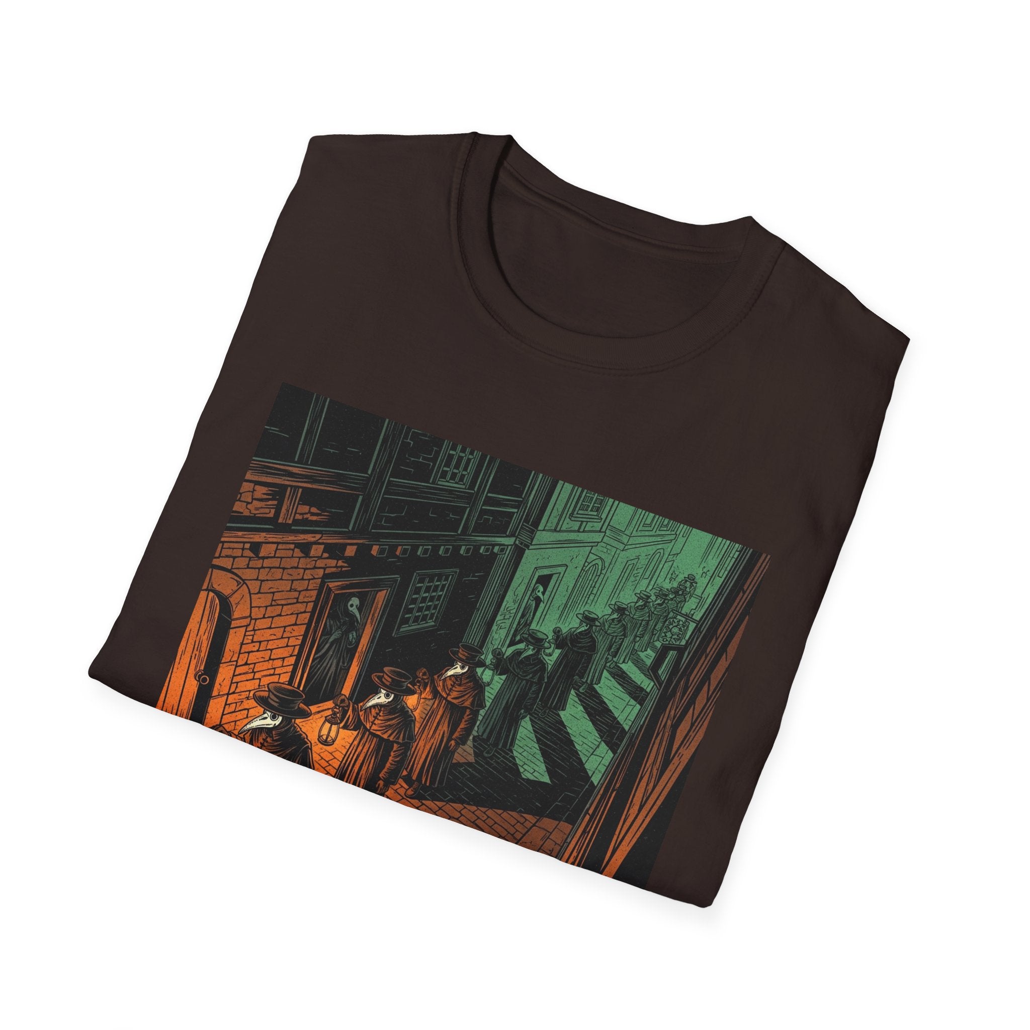 Street Art Themed Unisex Softstyle T-Shirt